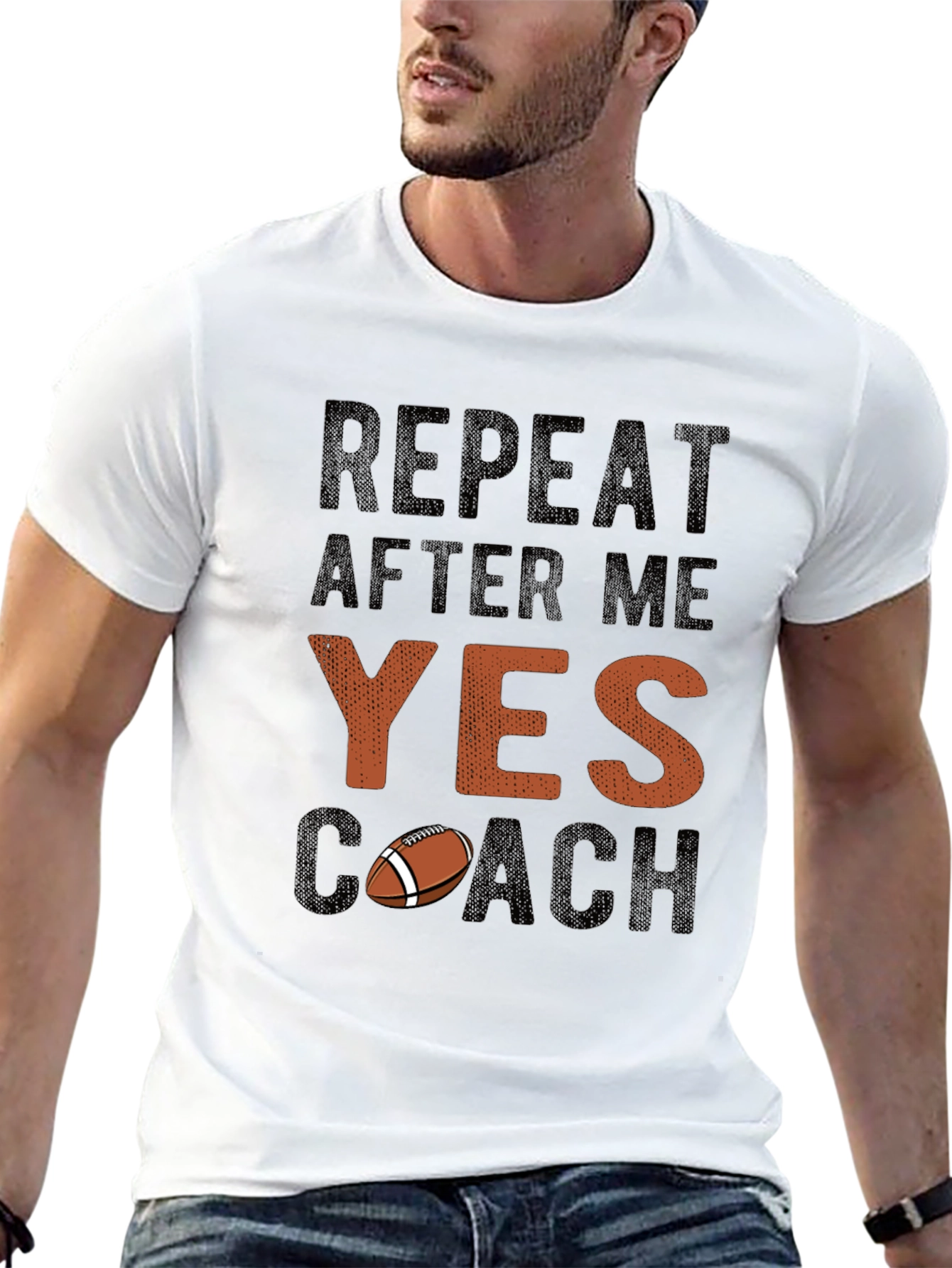 Camiseta Repite Después de Mí Sí Entrenador