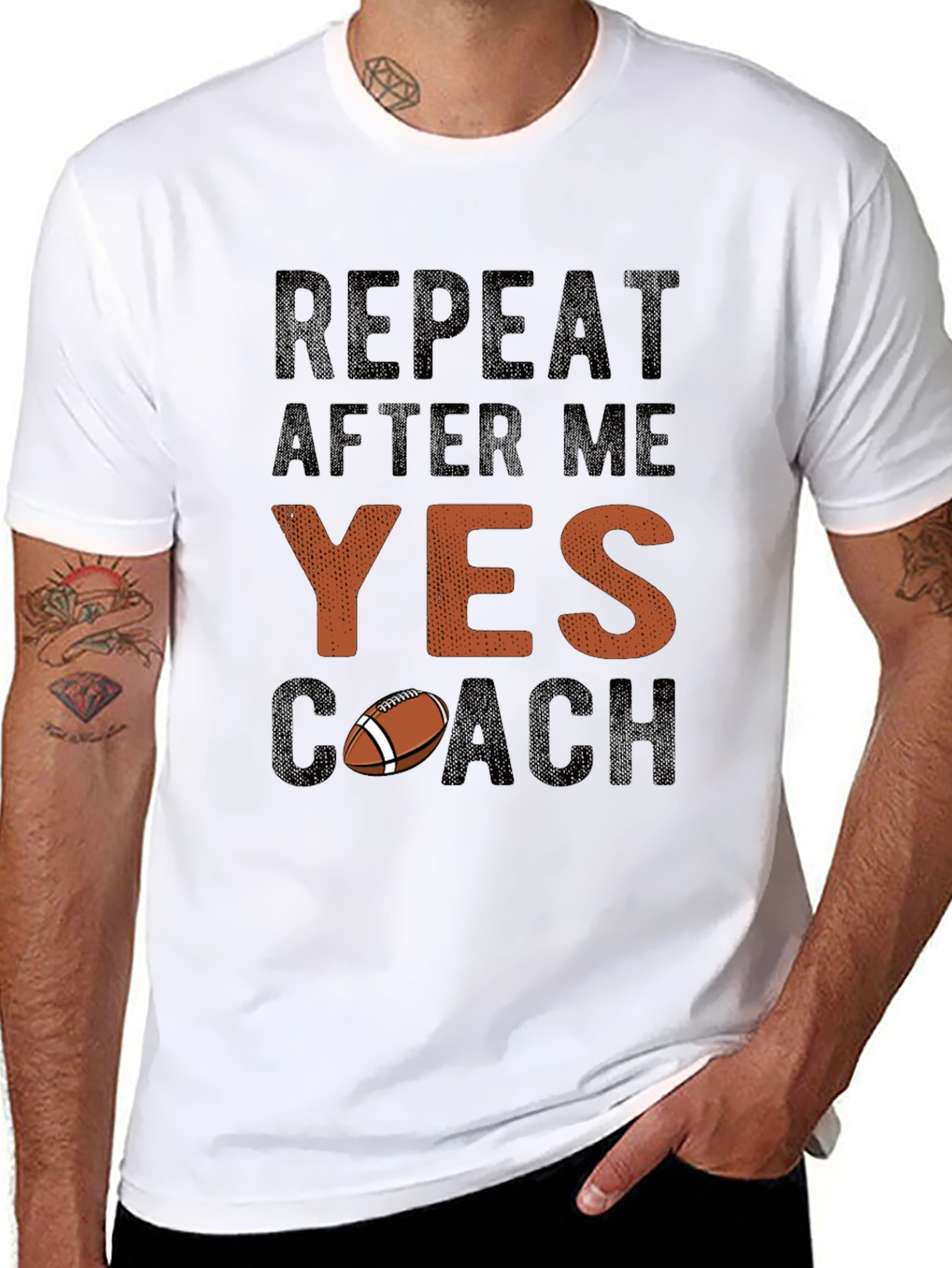 Camiseta Repite Después de Mí Sí Entrenador