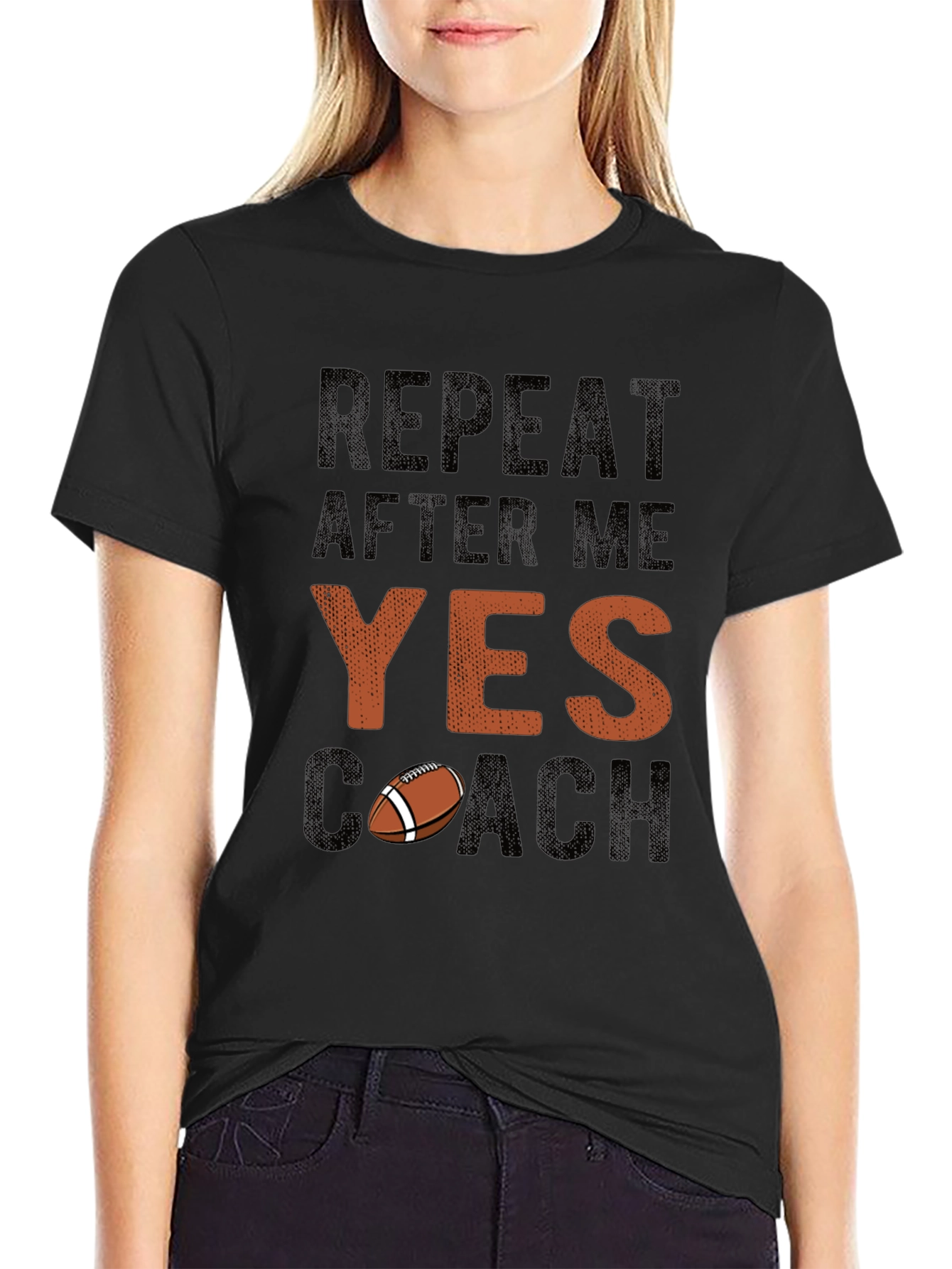 Camiseta Repite Después de Mí Sí Entrenador