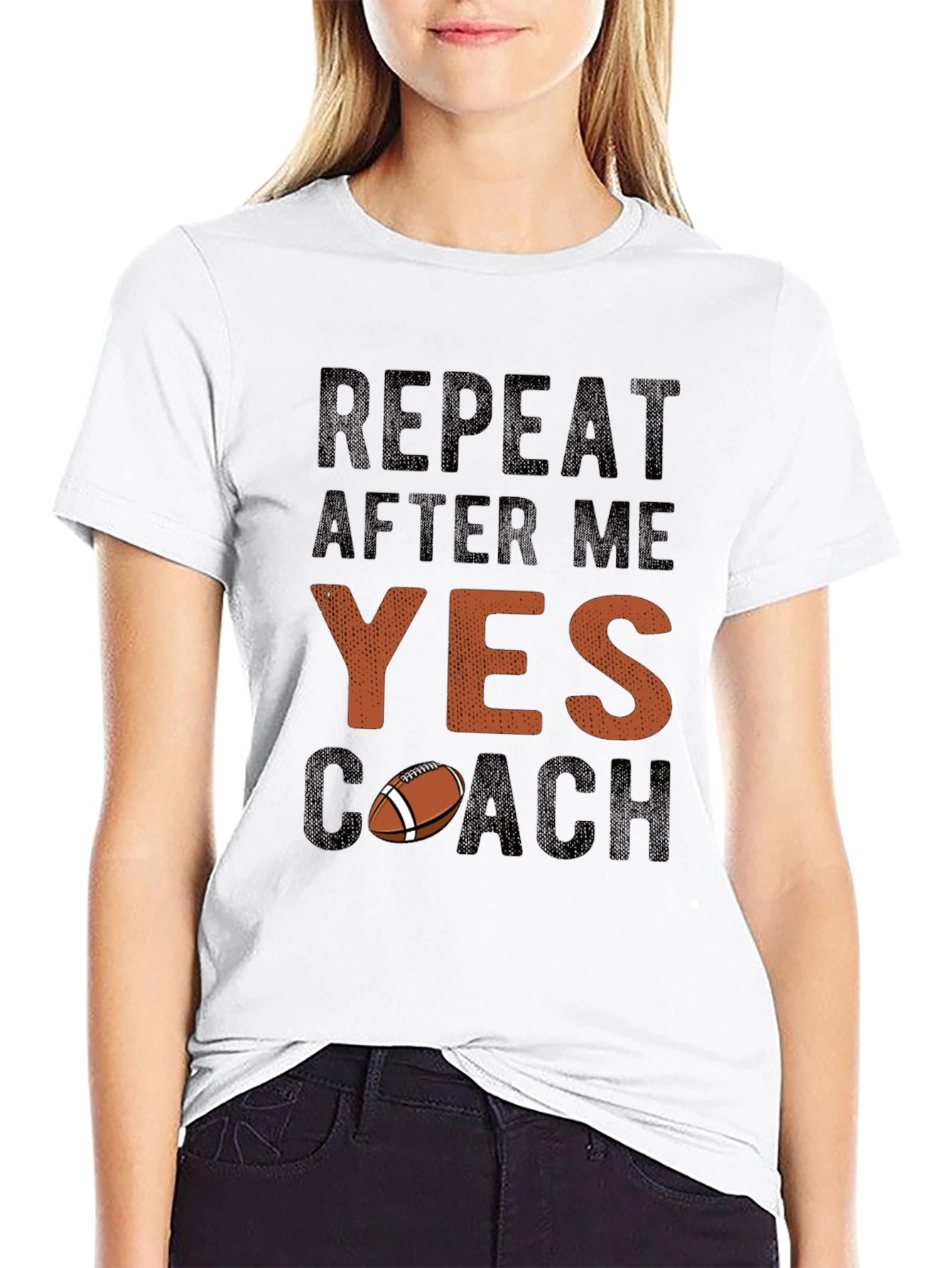 Camiseta Repite Después de Mí Sí Entrenador
