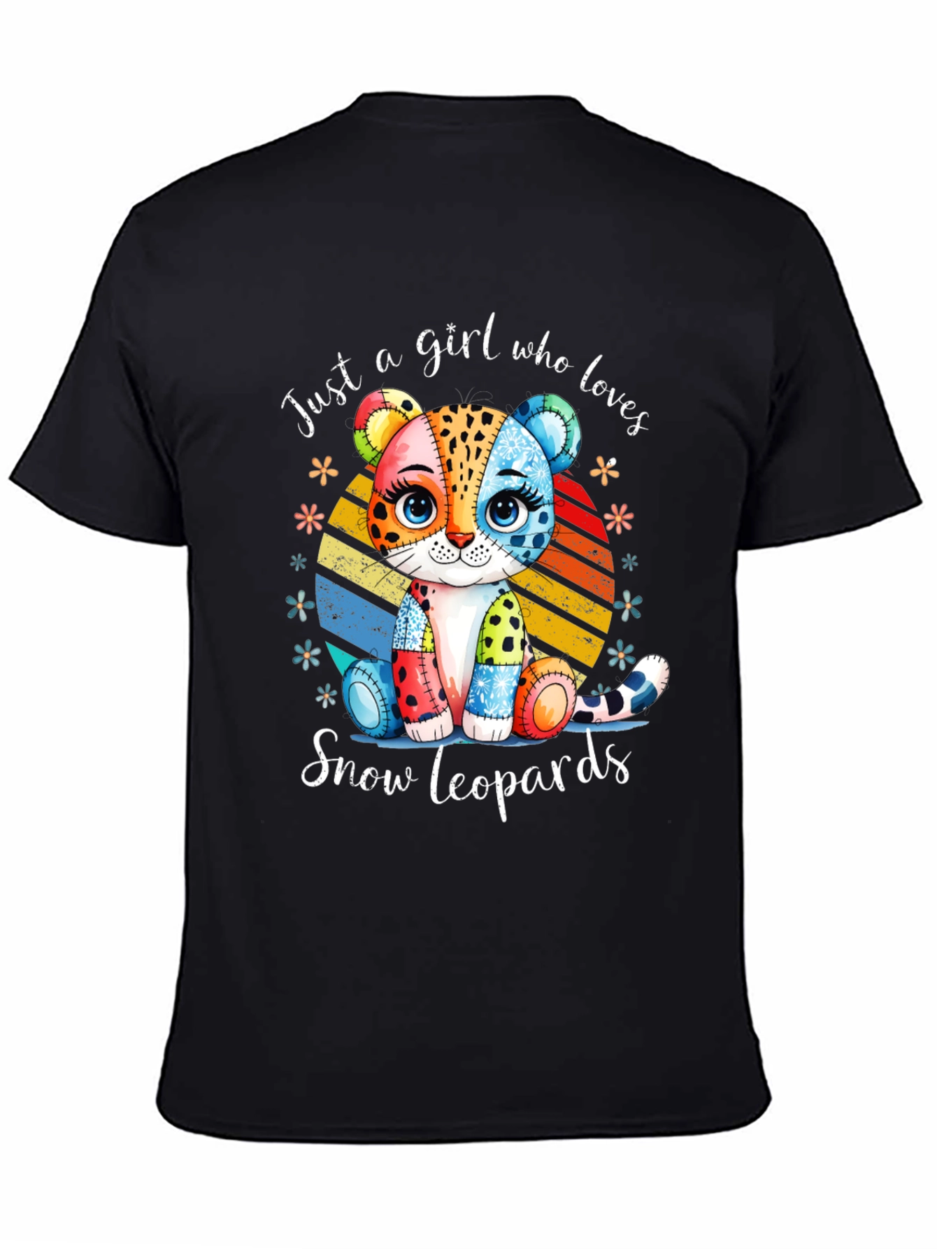 Camiseta Amo Leopardos de Nieve para Mujer