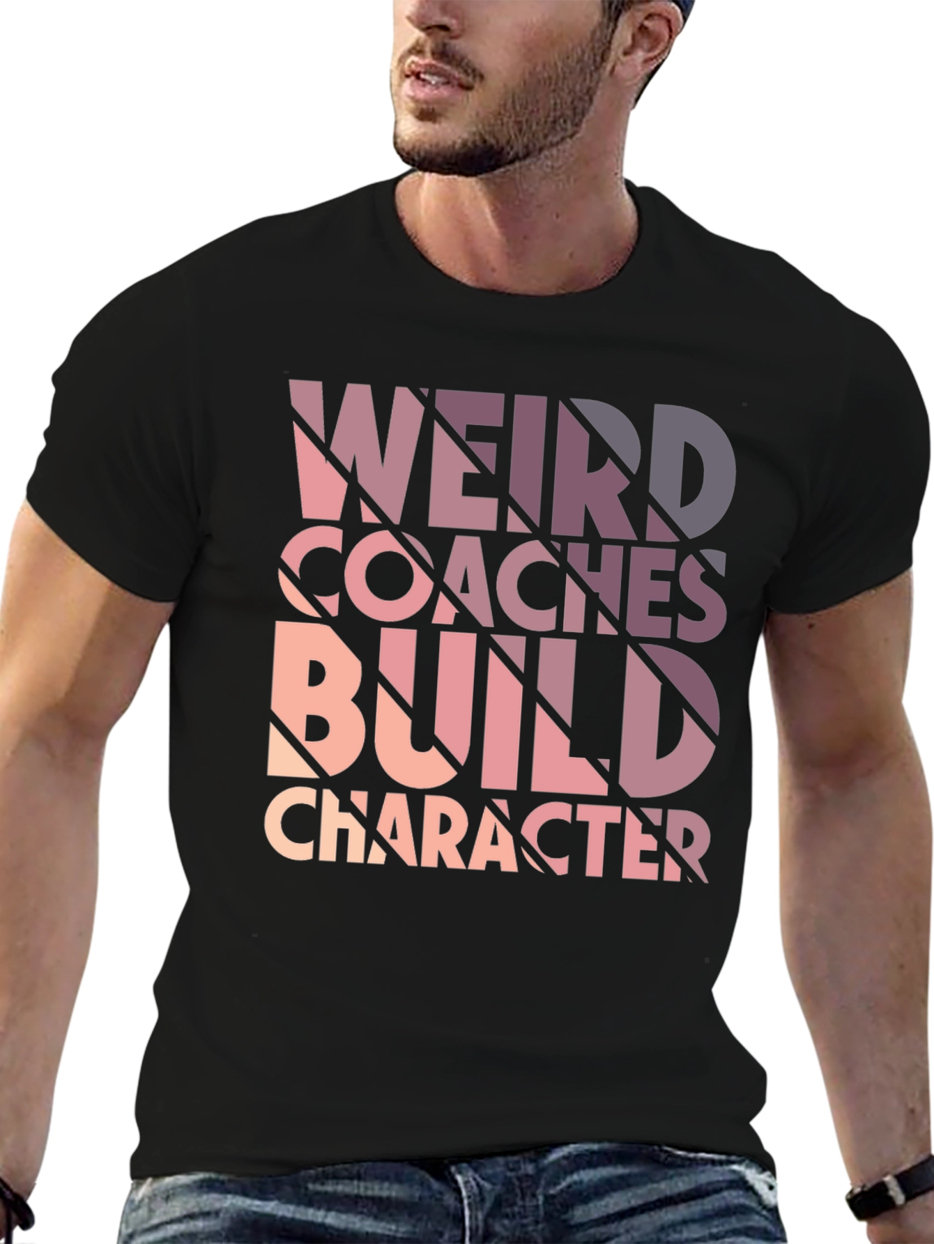 Camiseta Negra: Entrenadores Raros Construyen Carácter