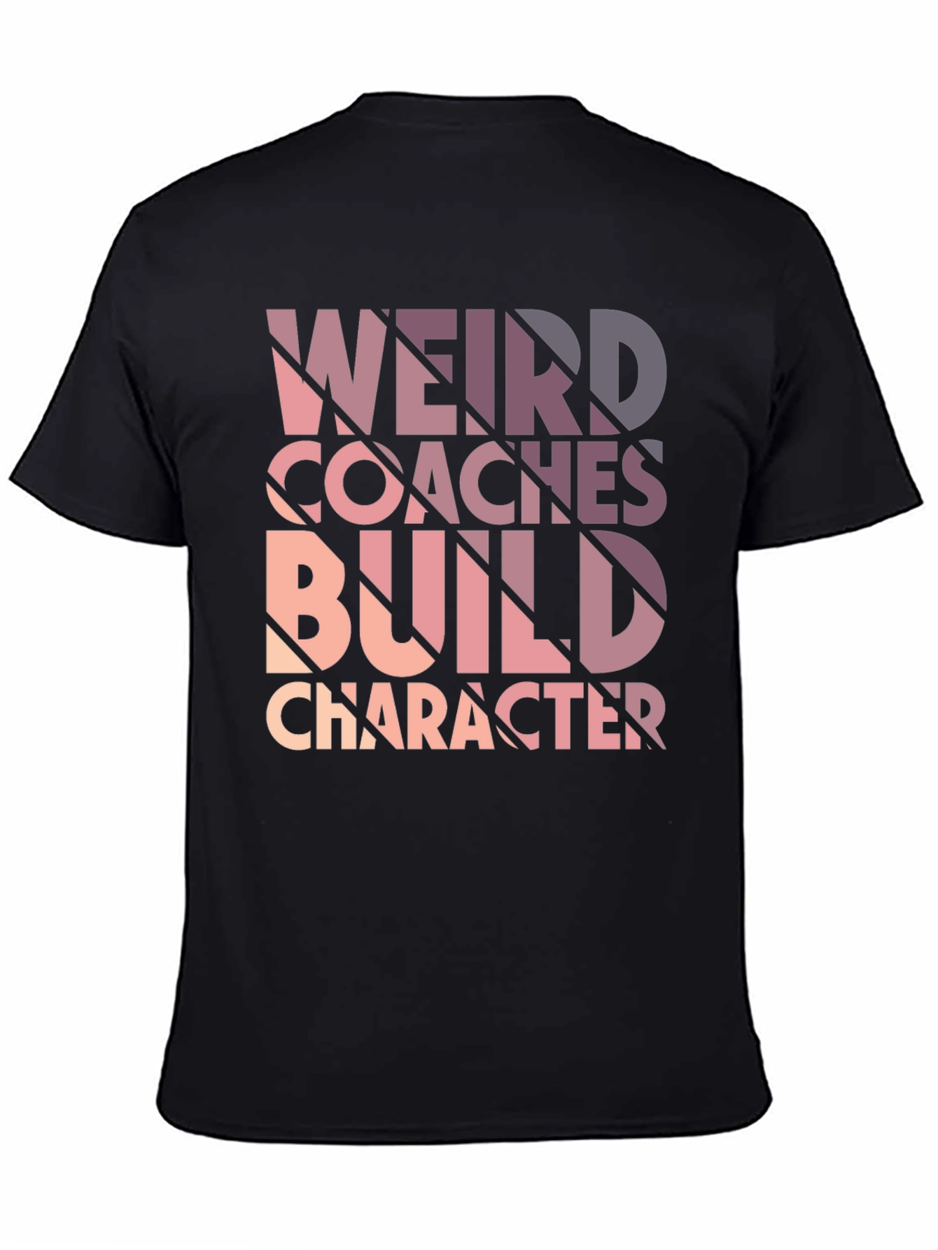 Camiseta Negra: Entrenadores Raros Construyen Carácter