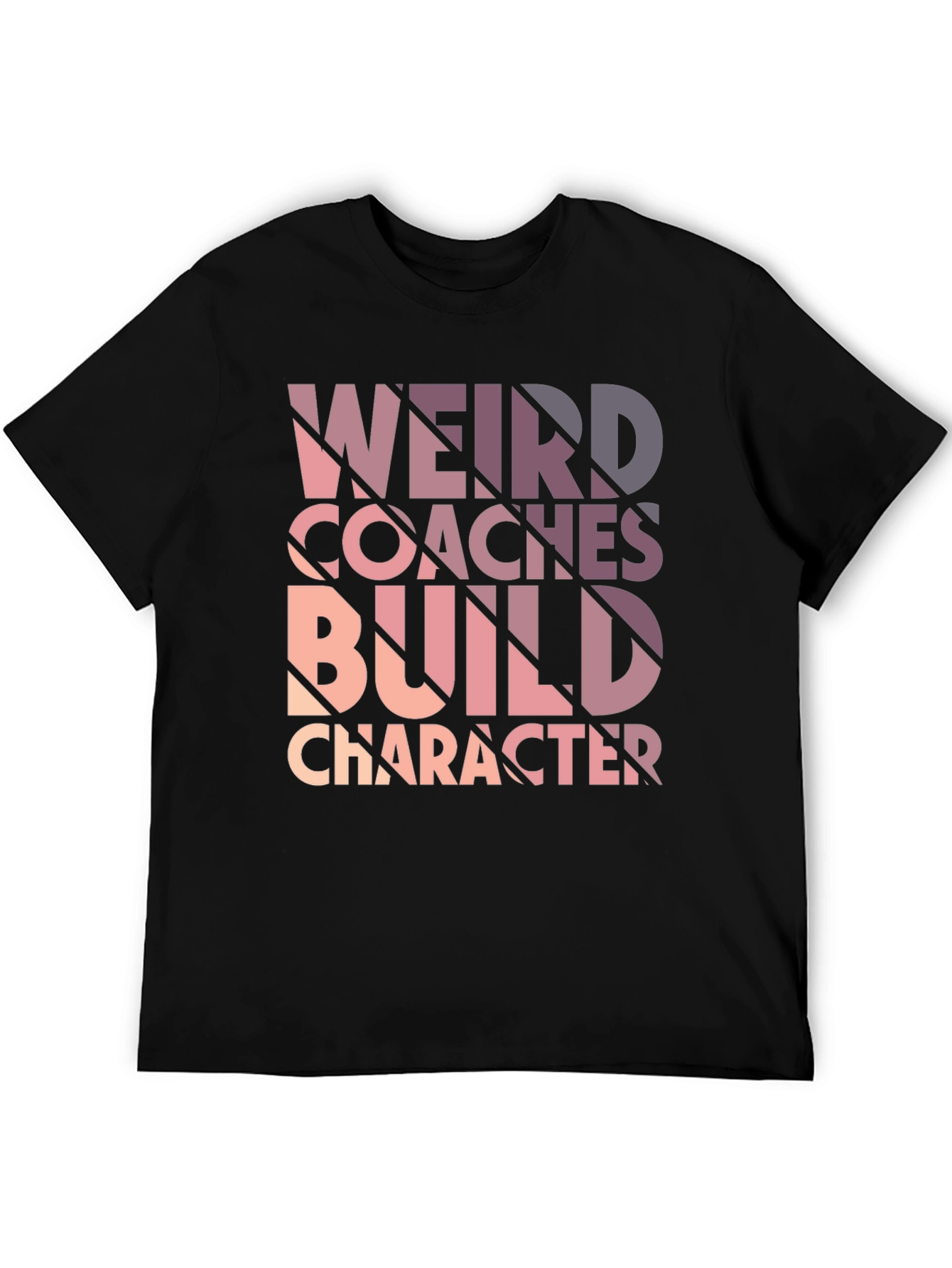 Camiseta Negra: Entrenadores Raros Construyen Carácter