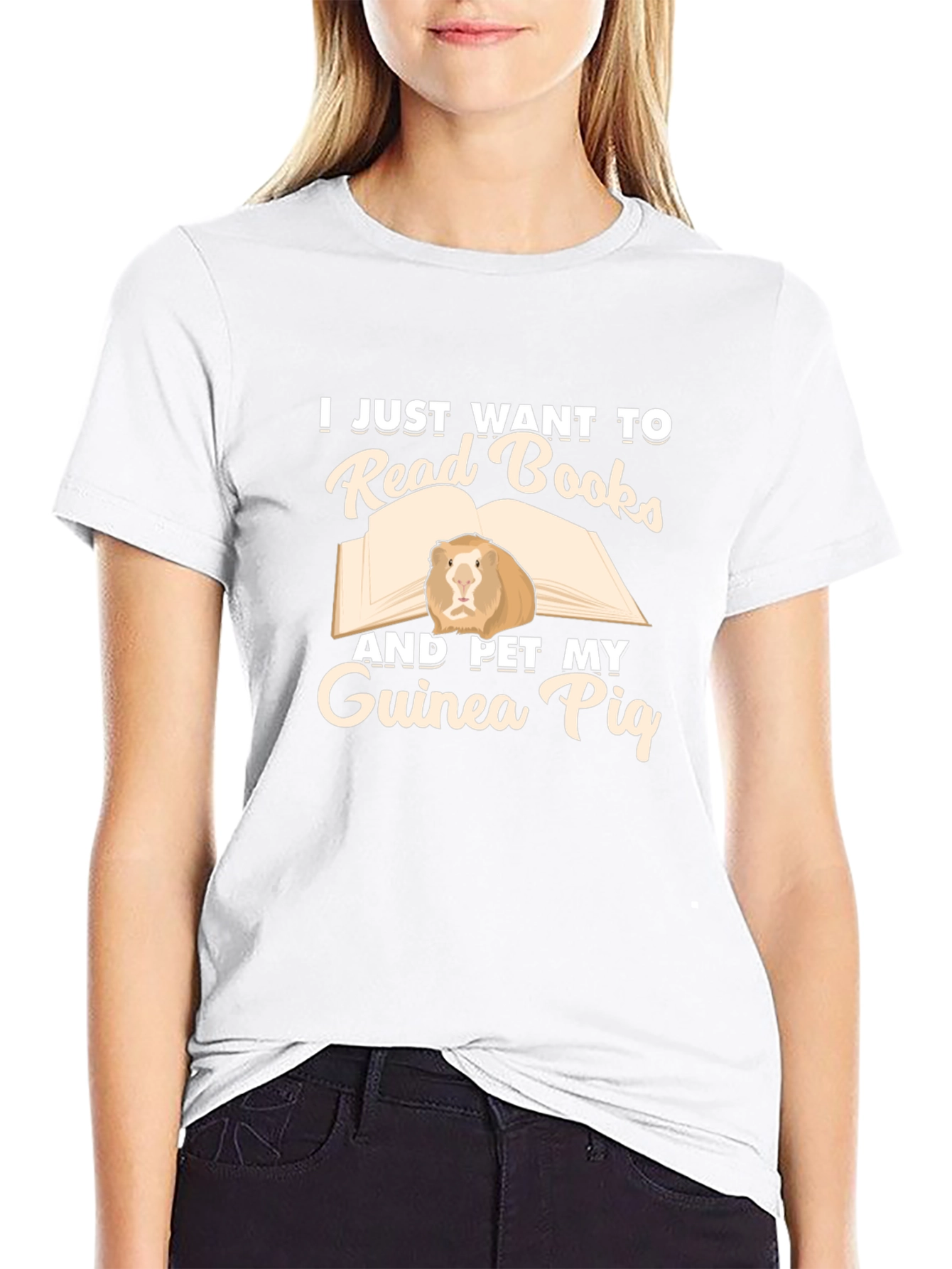 Camiseta Negra: Libros y Cobayas