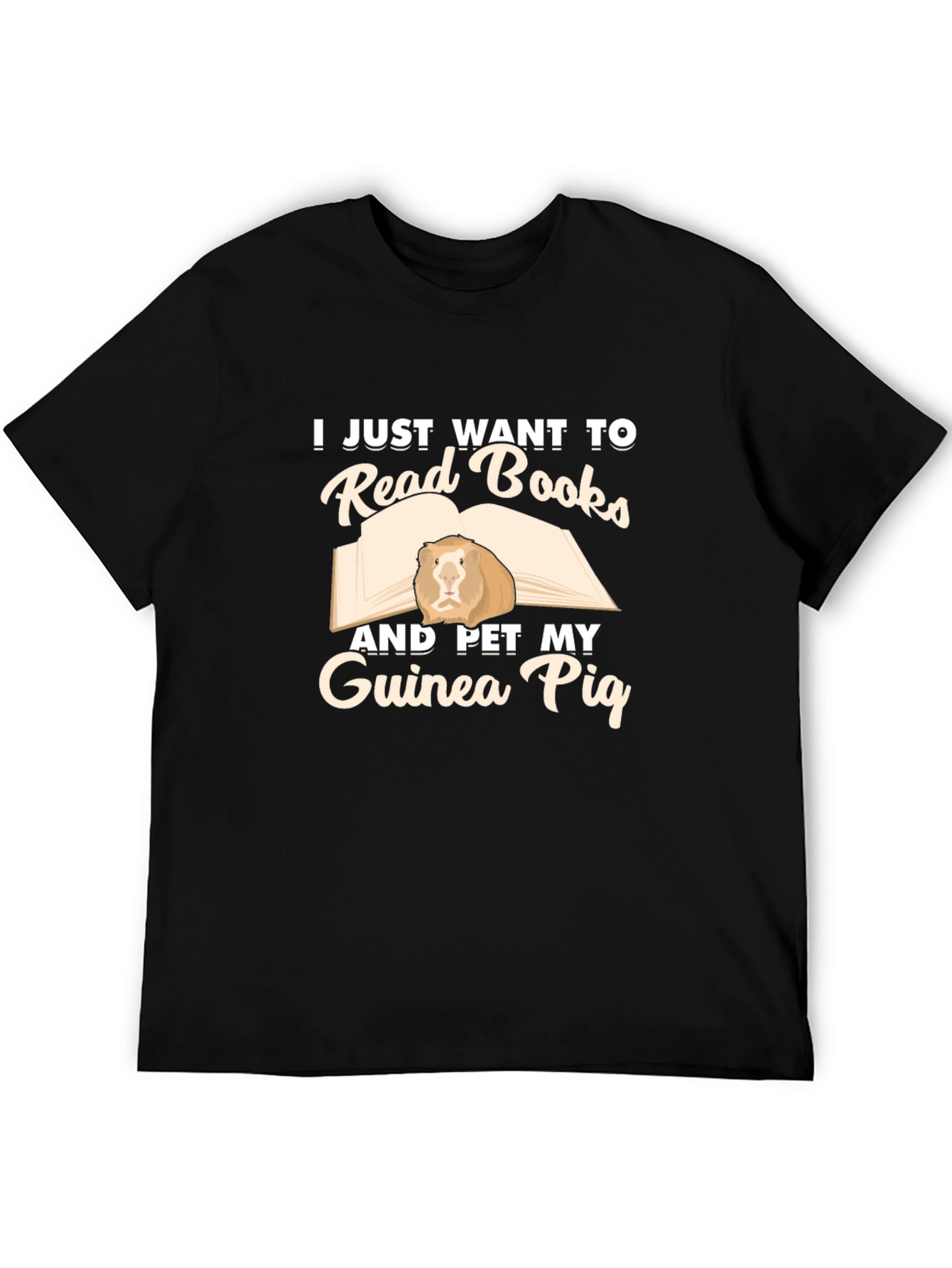 Camiseta Negra: Libros y Cobayas