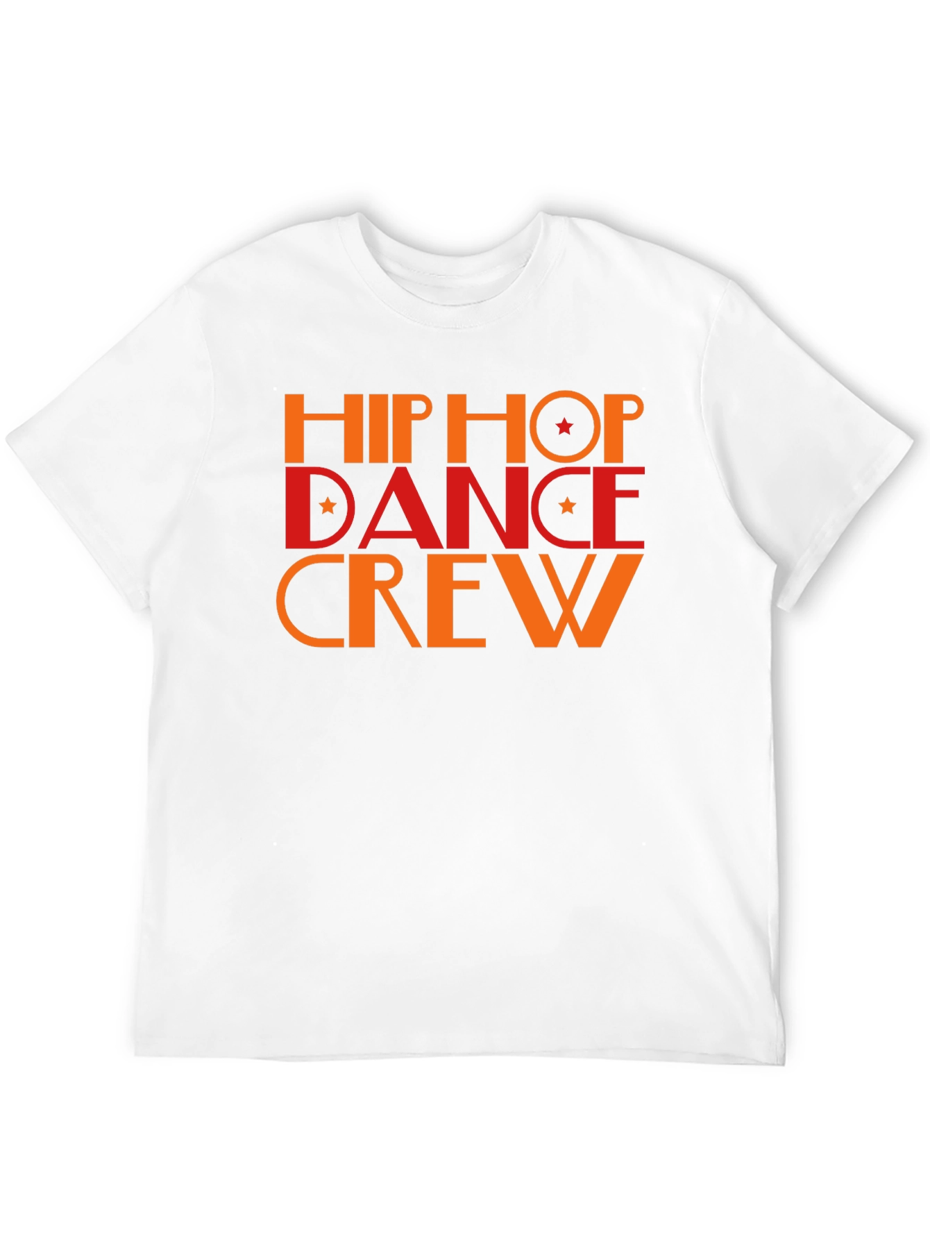 Camiseta Negra Hip Hop Dance Crew