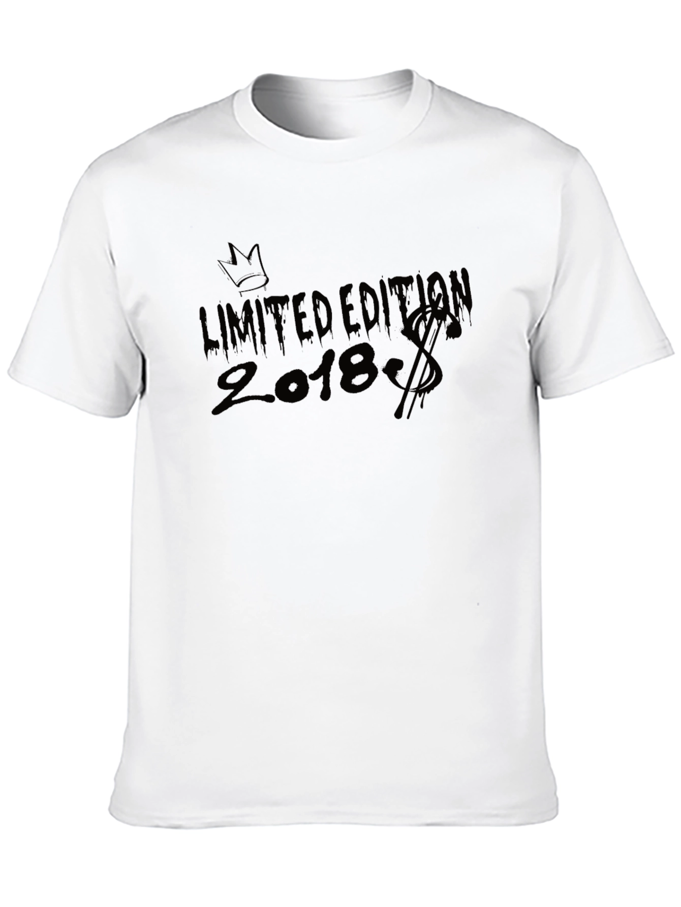Camiseta Negra Edición Limitada 2018 Estilo Urbano