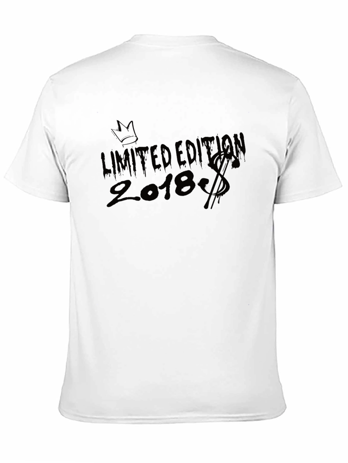 Camiseta Negra Edición Limitada 2018 Estilo Urbano