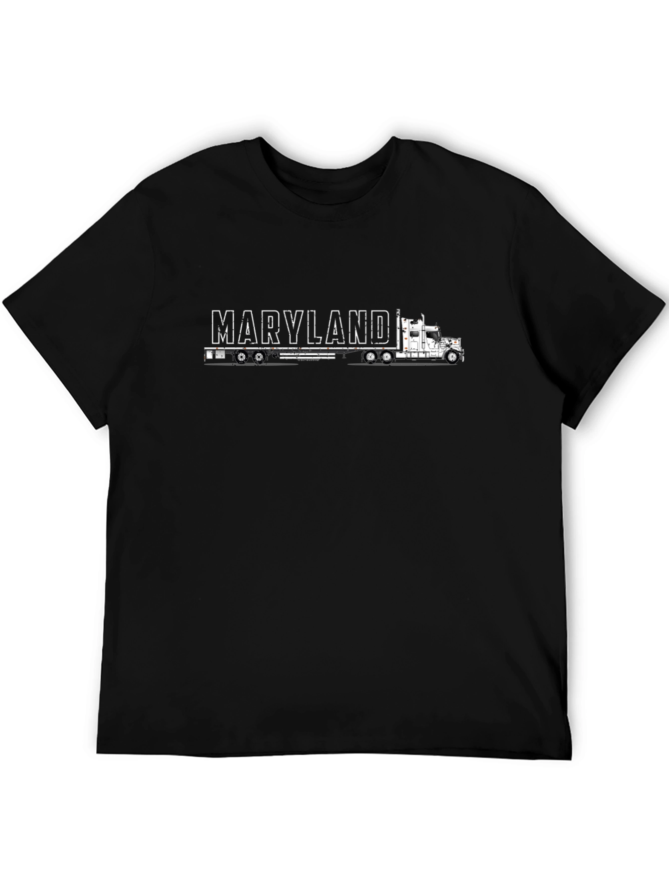 Camiseta Negra Maryland Truck