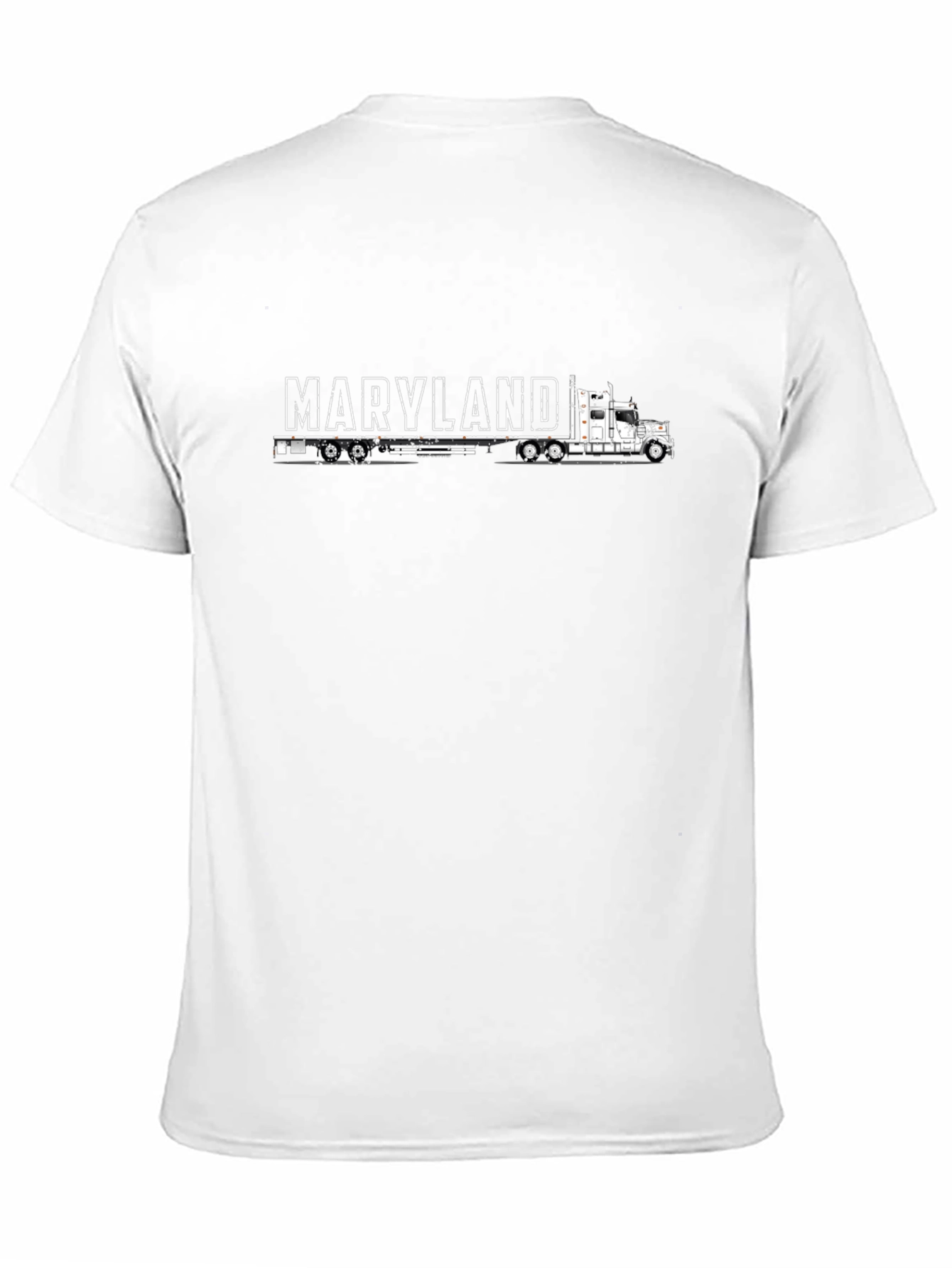 Camiseta Negra Maryland Truck