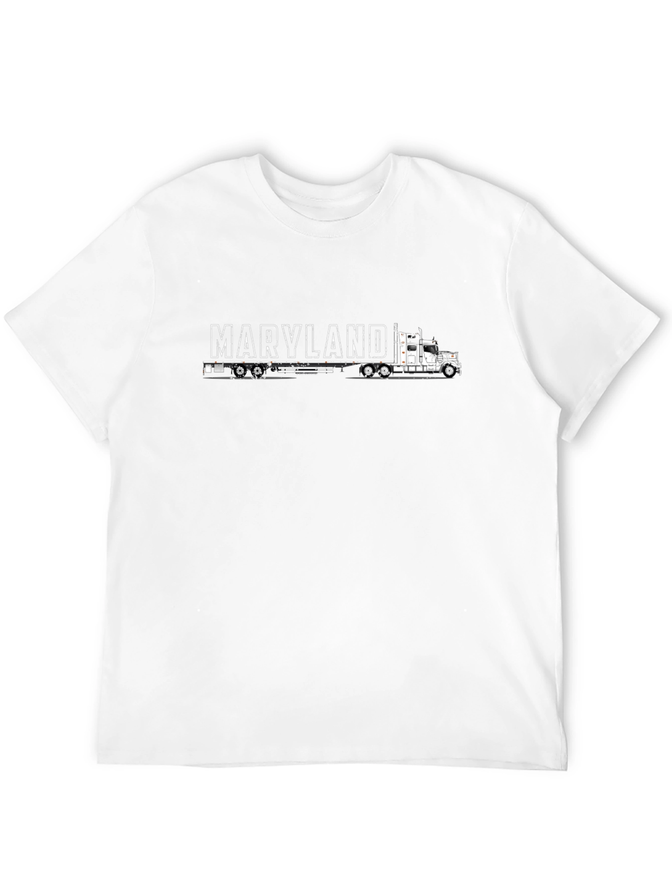 Camiseta Negra Maryland Truck