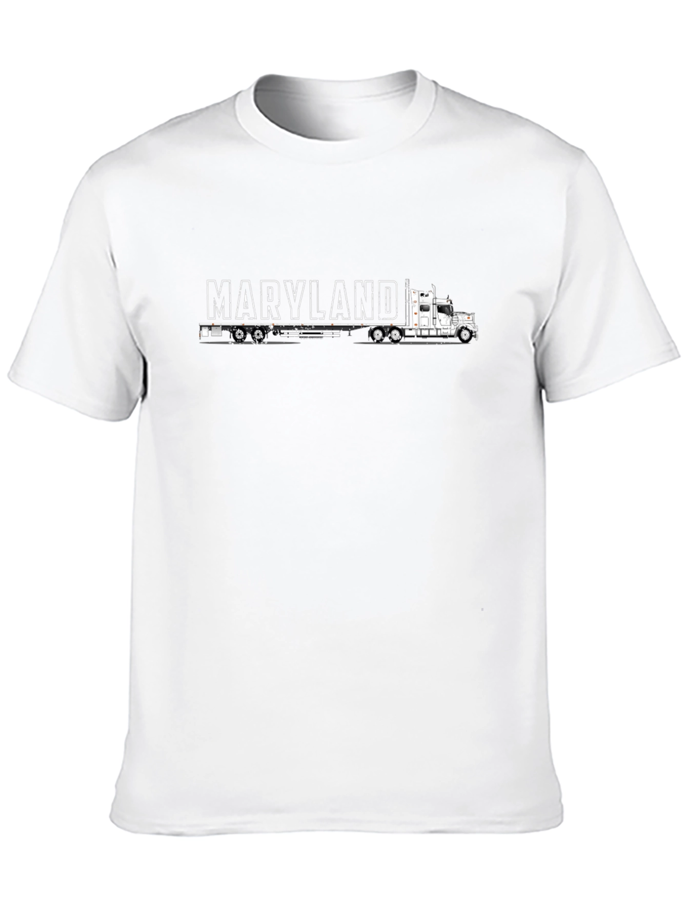 Camiseta Negra Maryland Truck