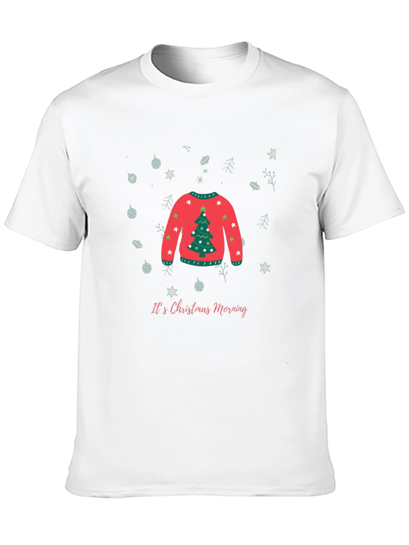 Camiseta Navideña Festiva para Hombre