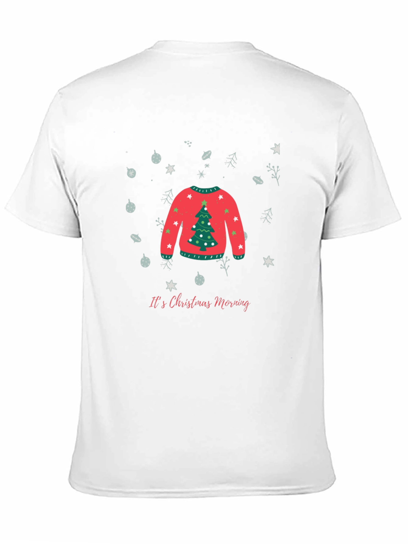 Camiseta Navideña Festiva para Hombre