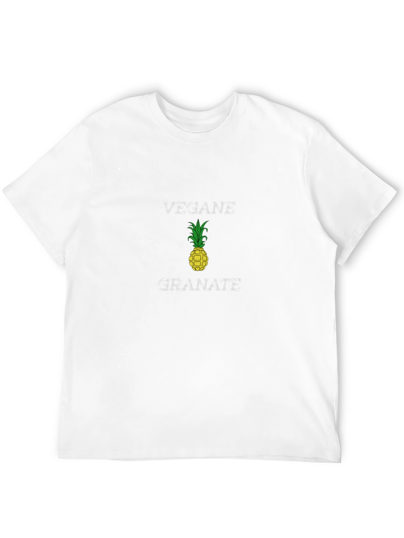 Camiseta Vegana Granate Estilo Casual