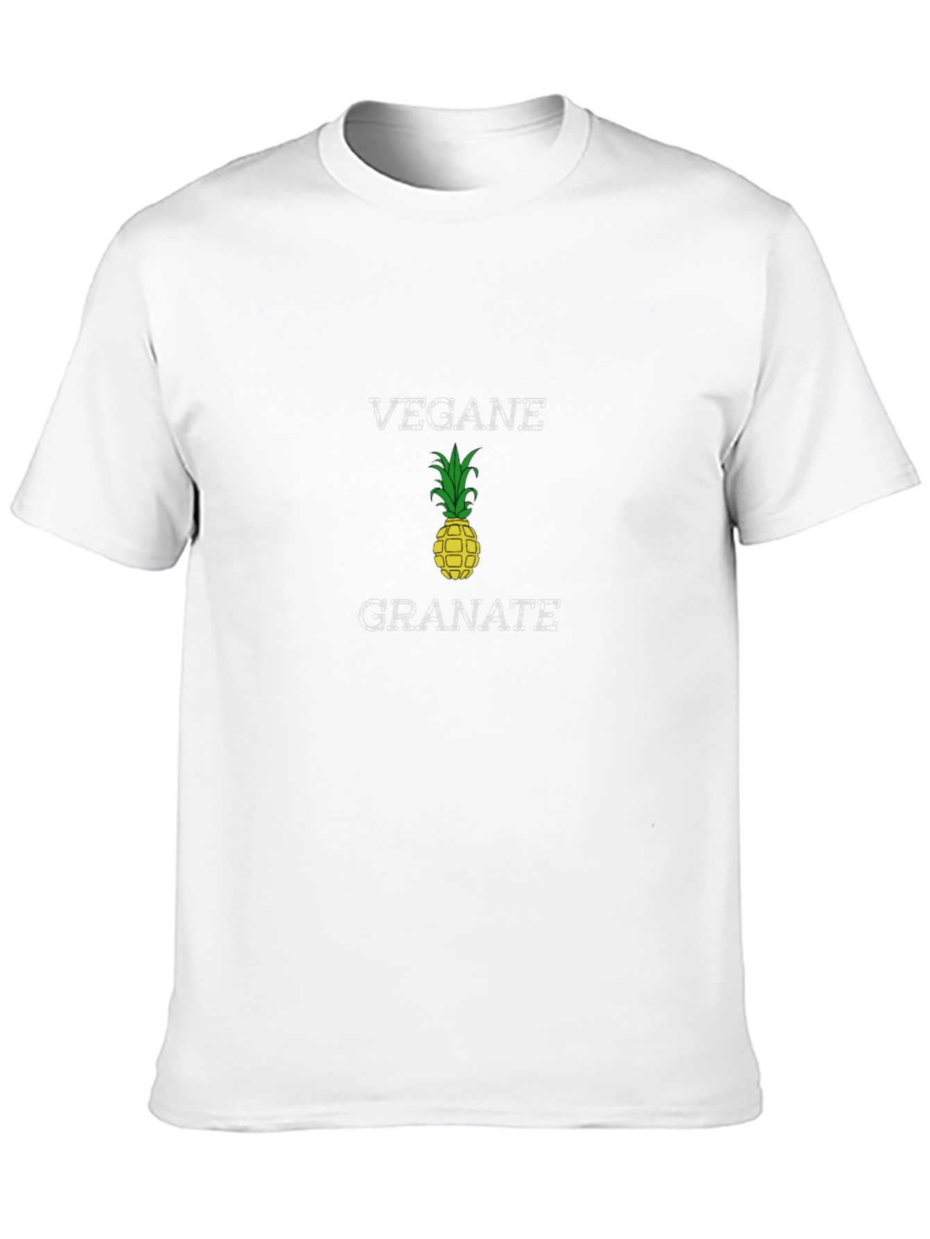 Camiseta Vegana Granate Estilo Casual