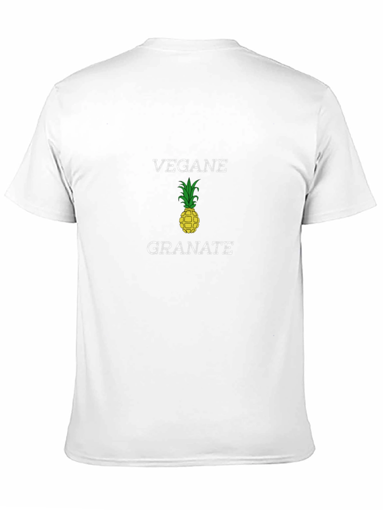 Camiseta Vegana Granate Estilo Casual