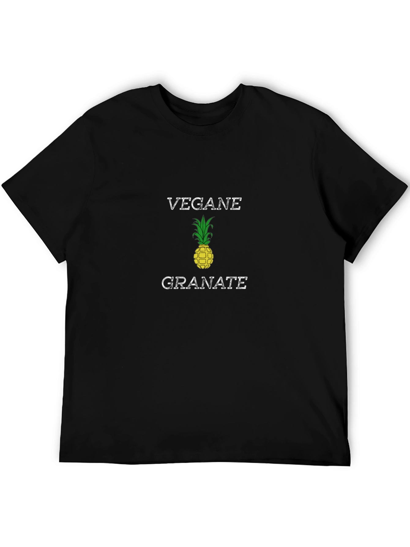 Camiseta Vegana Granate Estilo Casual
