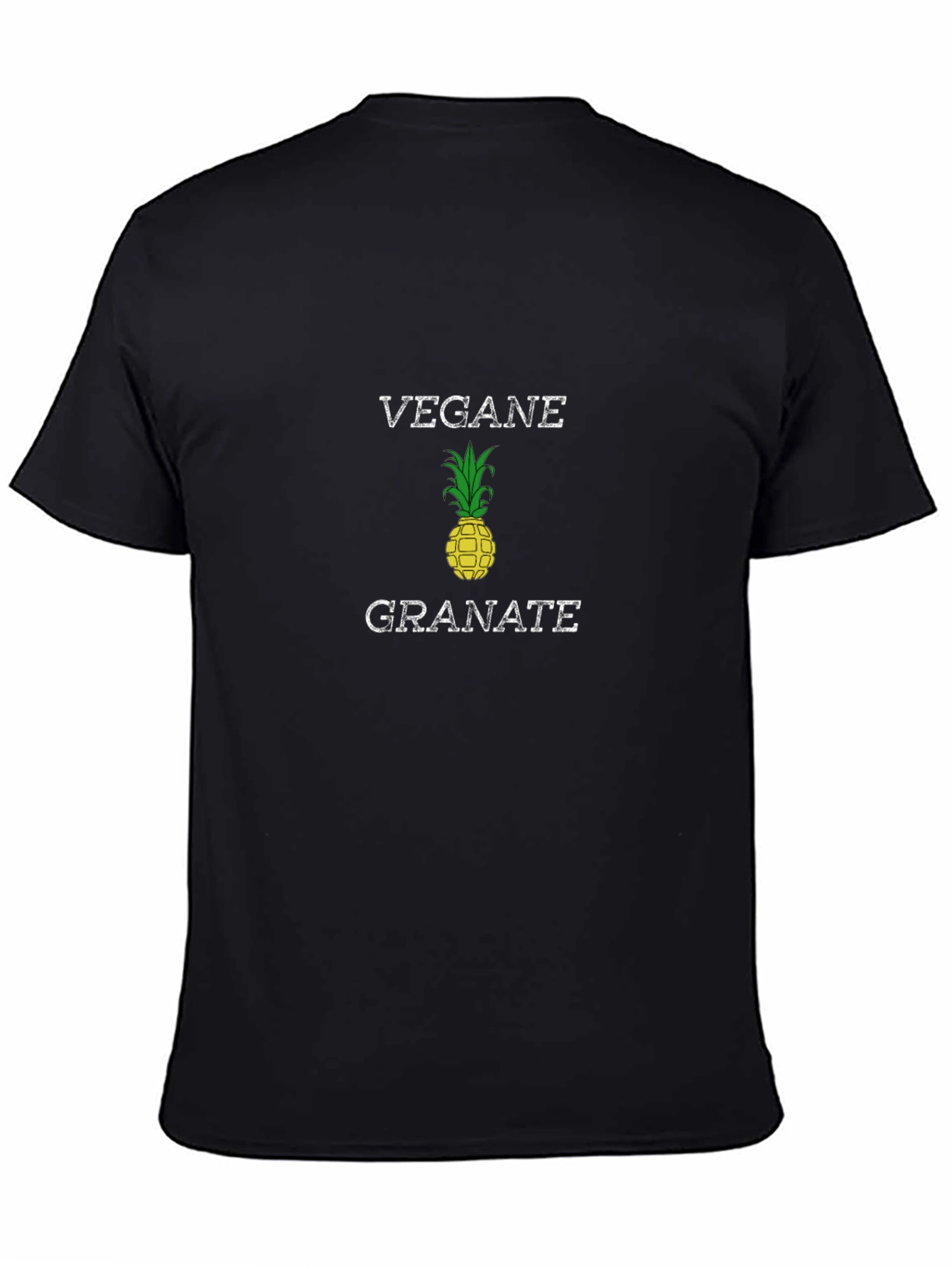 Camiseta Vegana Granate Estilo Casual