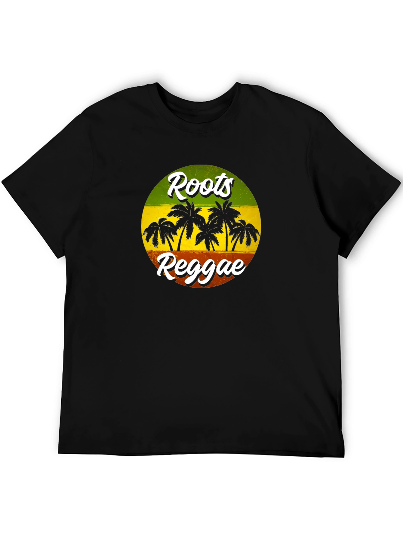 Camiseta Roots Reggae con Diseño de Islas