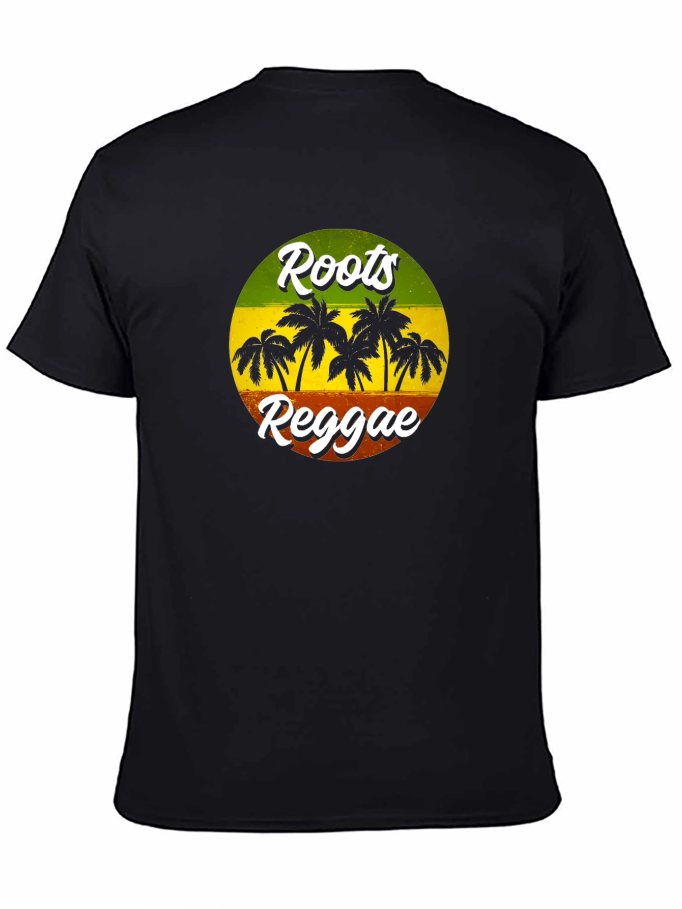 Camiseta Roots Reggae con Diseño de Islas