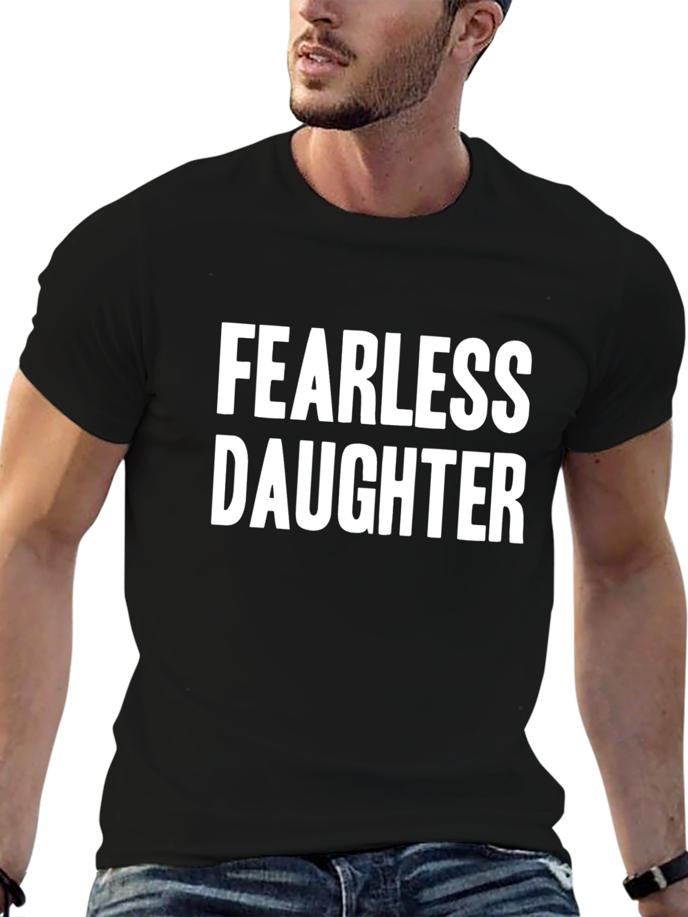 Camiseta Negra Hija Sin Miedo