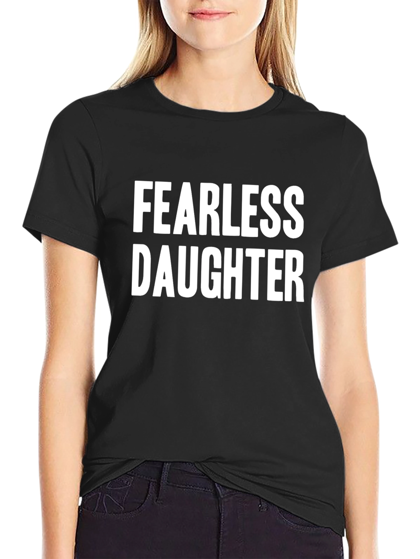 Camiseta Negra Hija Sin Miedo