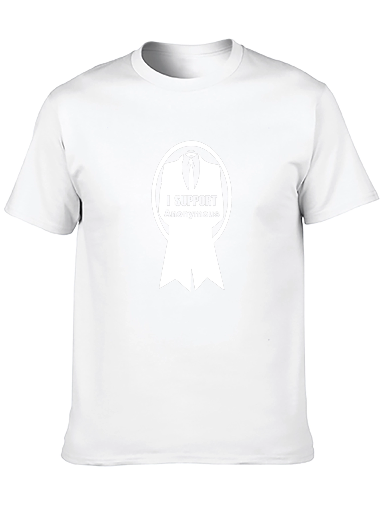 Camiseta Negra: Apoyo a Anonymous