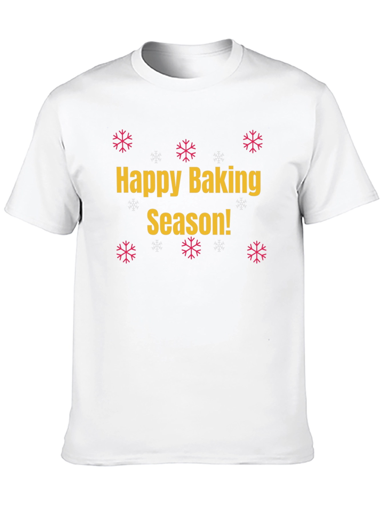 Camiseta Negra Happy Baking Season!