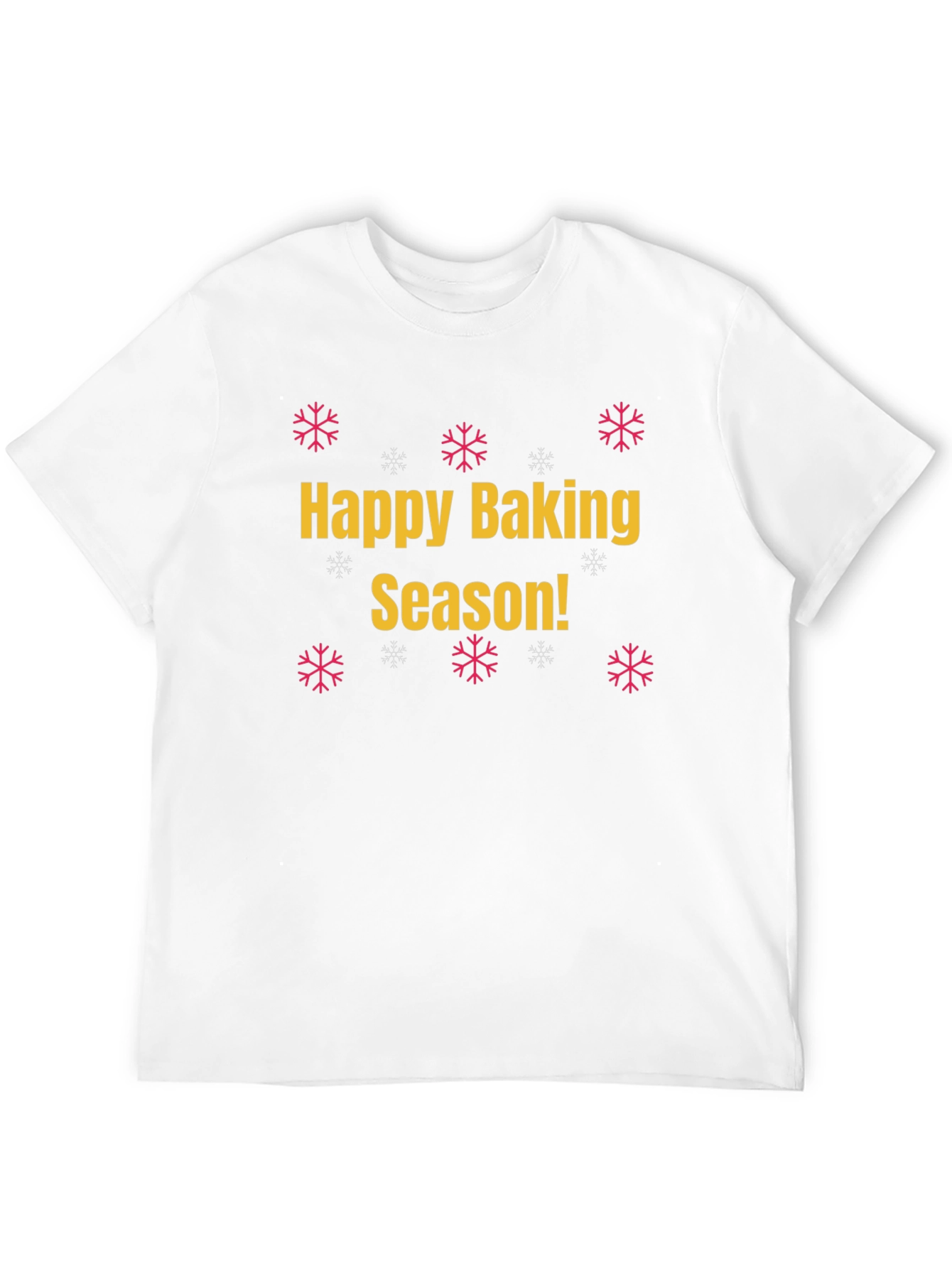 Camiseta Negra Happy Baking Season!
