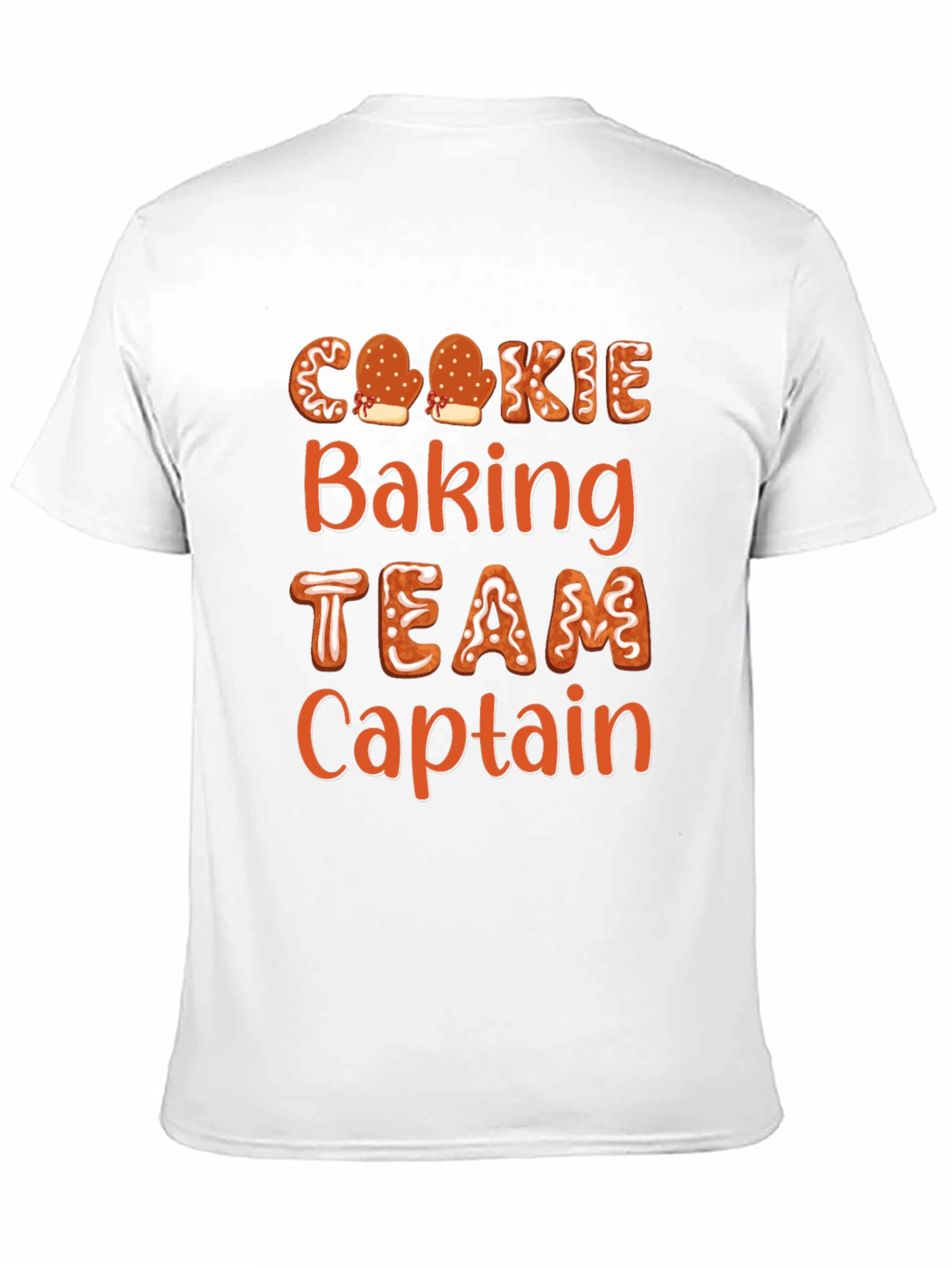Camiseta Capitán Equipo Hornear Galletas
