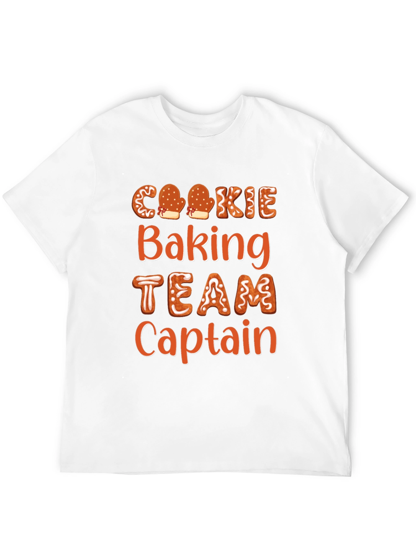 Camiseta Capitán Equipo Hornear Galletas