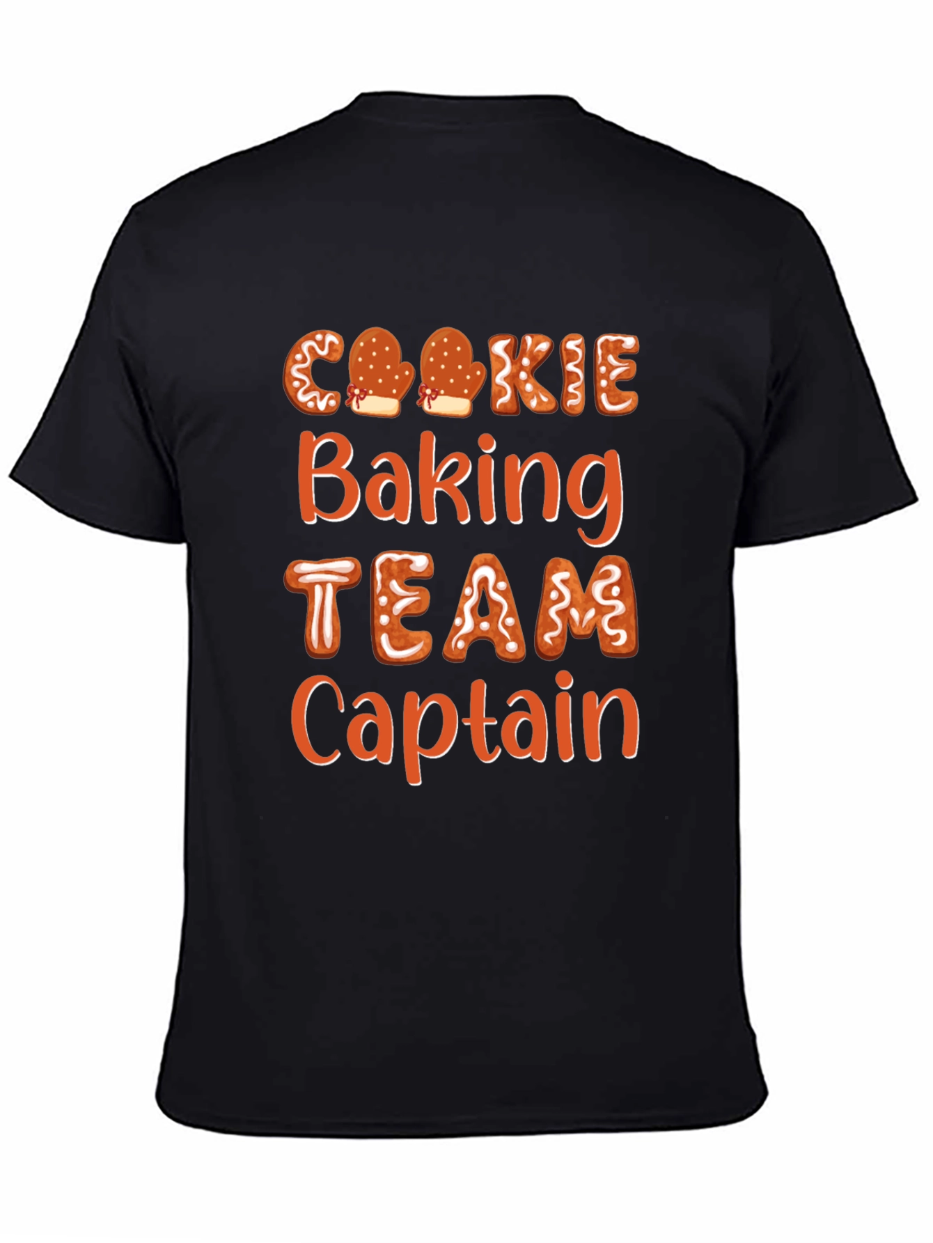 Camiseta Capitán Equipo Hornear Galletas
