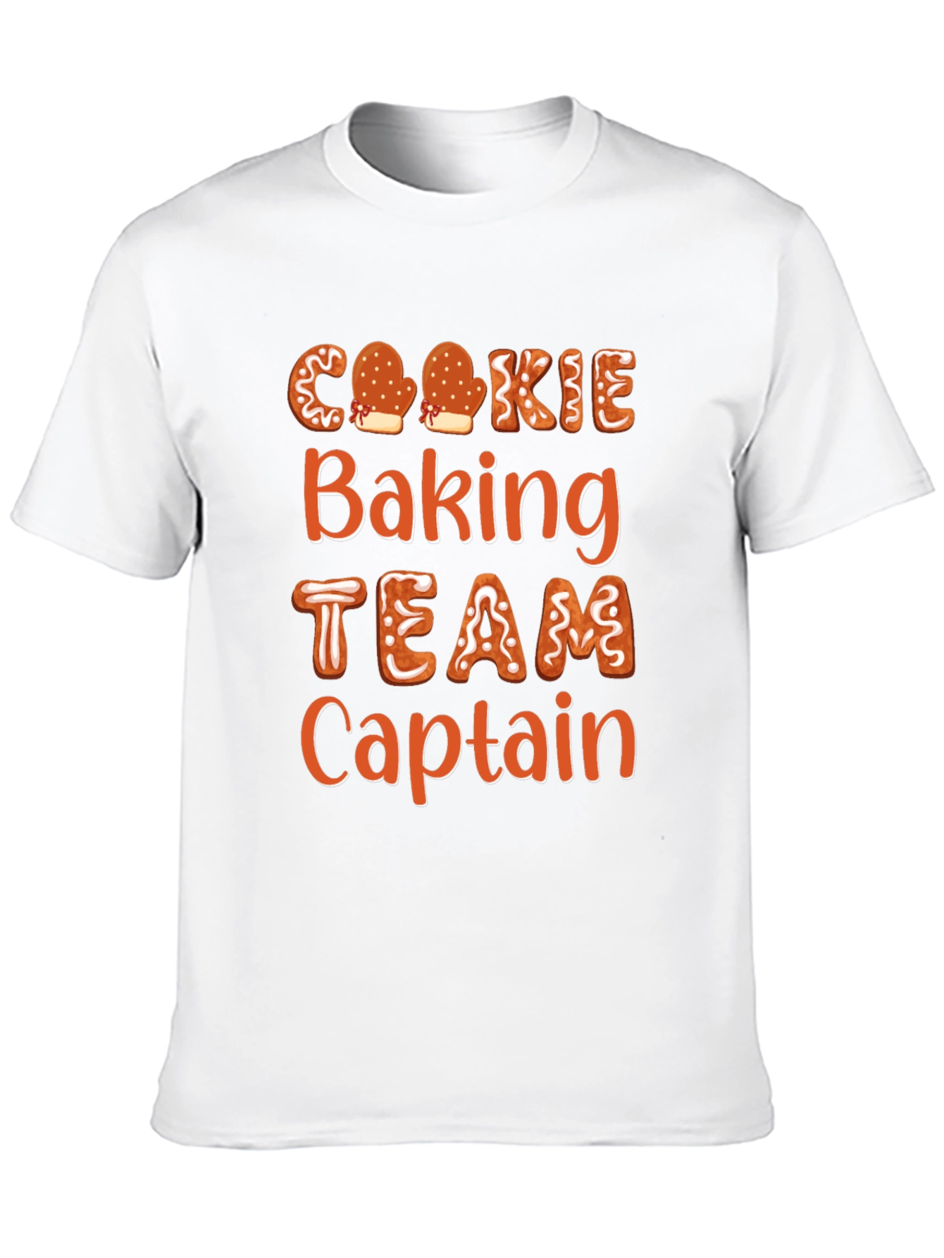 Camiseta Capitán Equipo Hornear Galletas