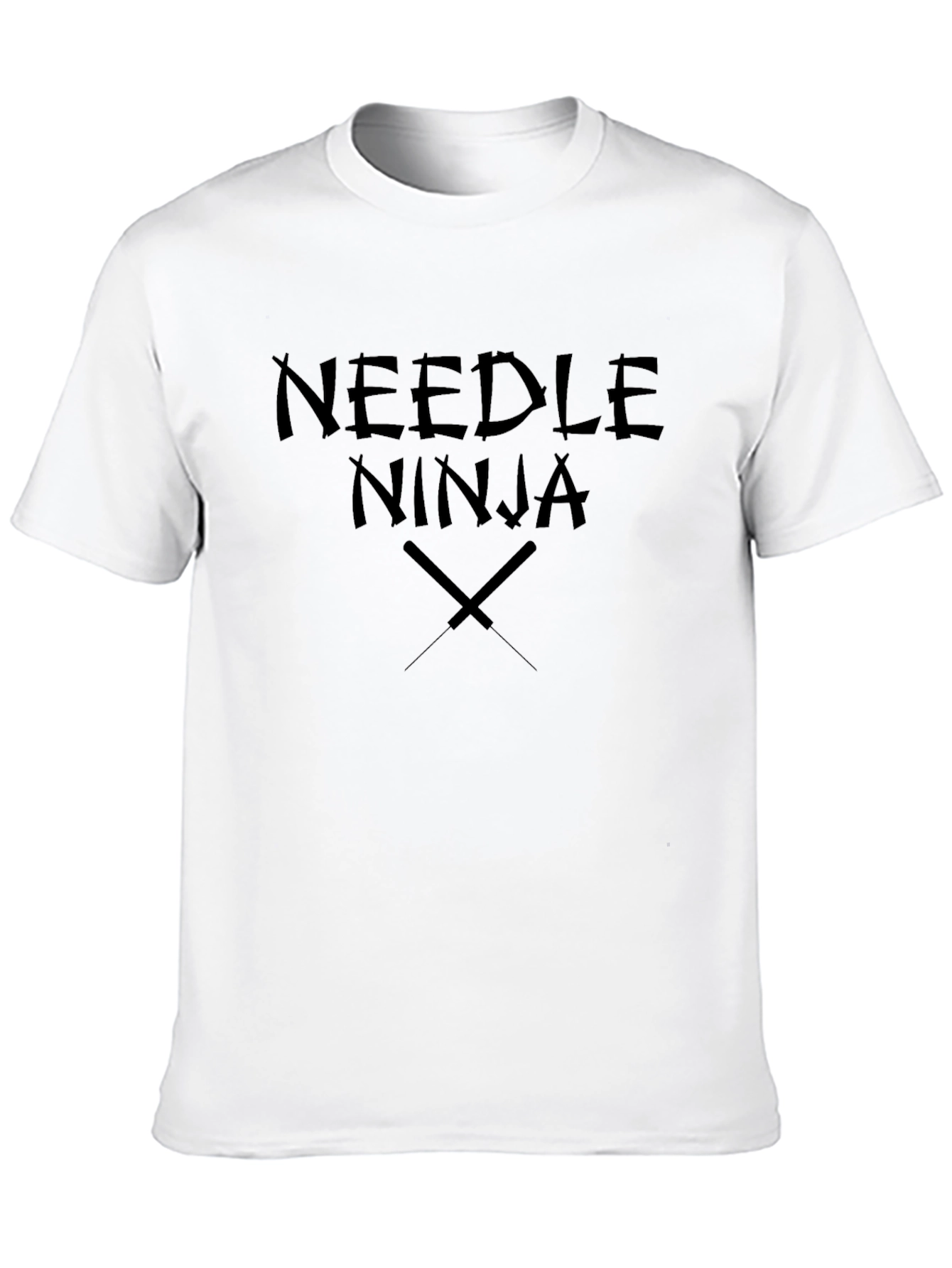 Camiseta Negra Needle Ninja para Hombre