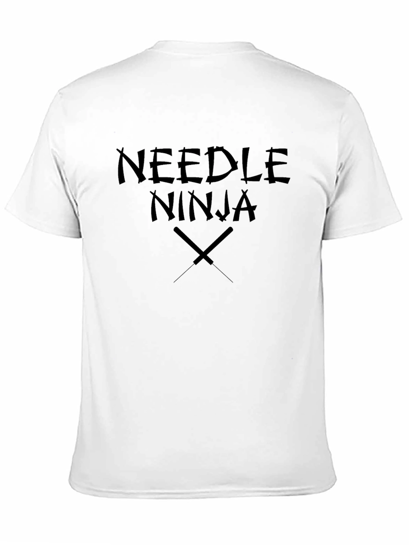 Camiseta Negra Needle Ninja para Hombre