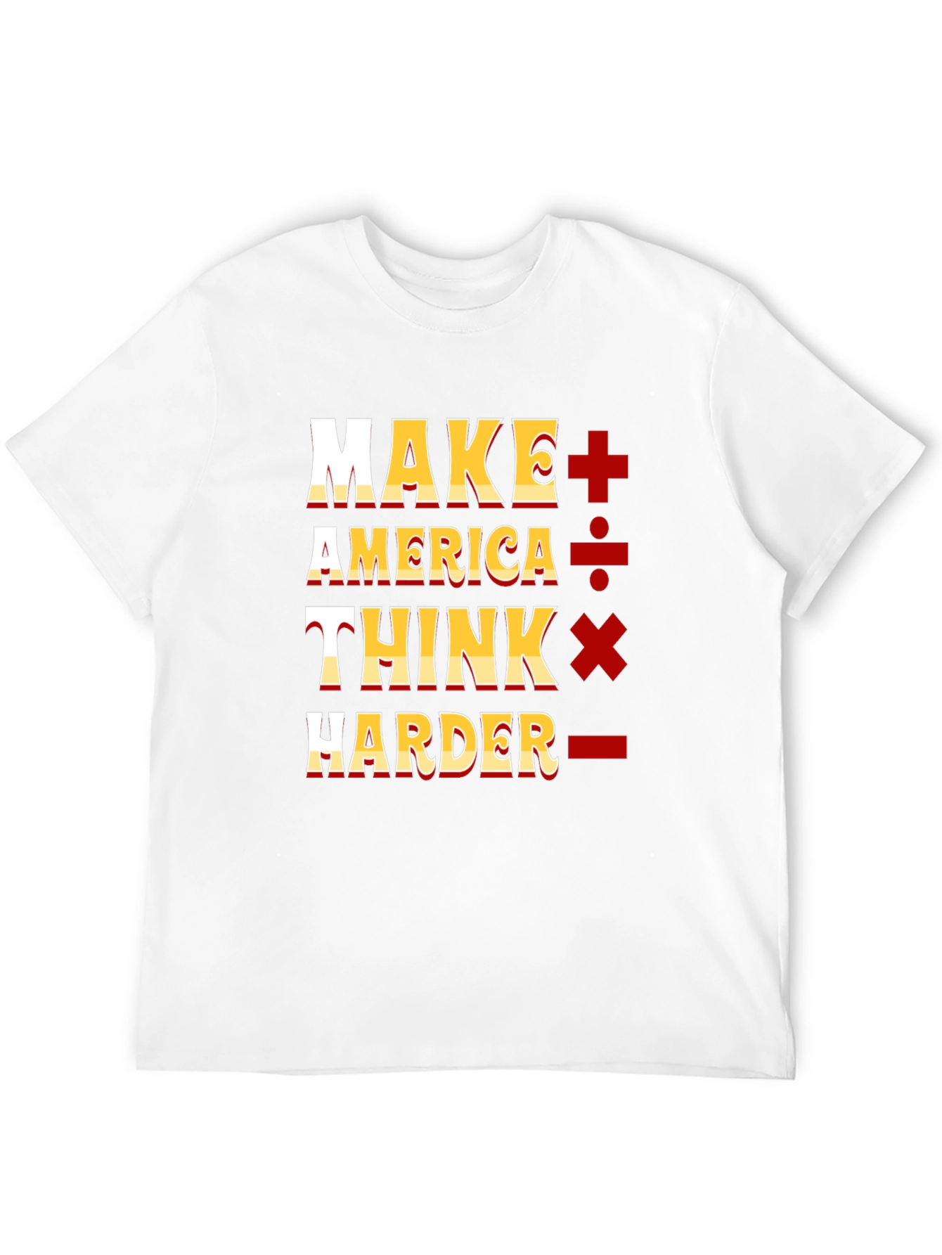 Camiseta Negra: Make America Think Harder