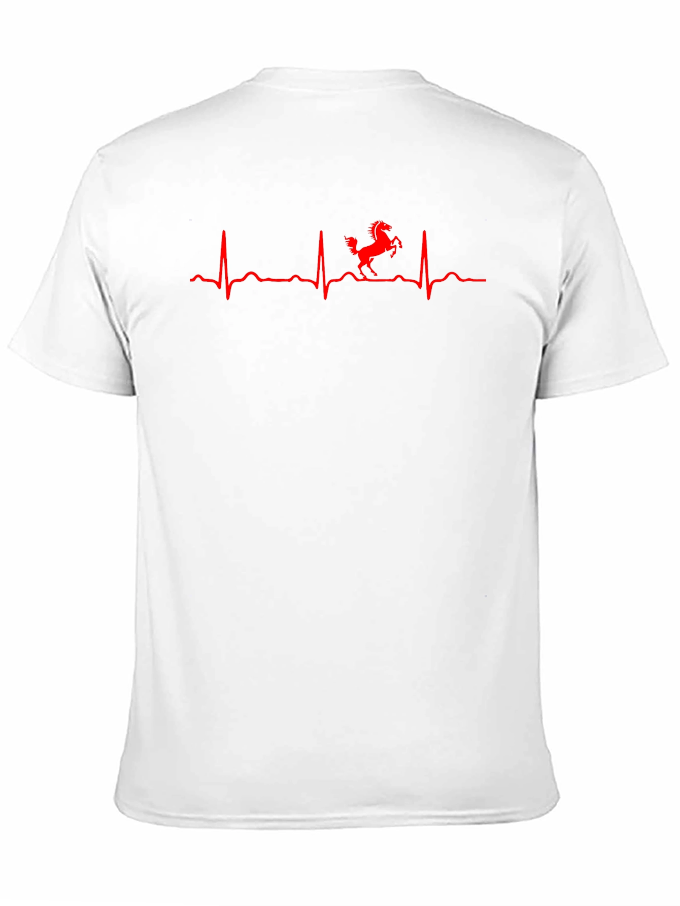 Ferrari Heartbeat T-Shirt - Mens Black Tee