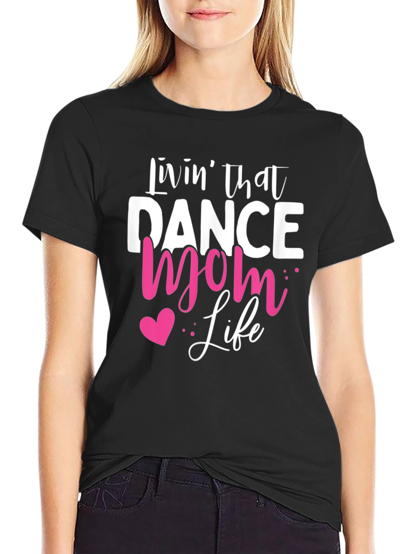 Camiseta Negra Dance Mom Life