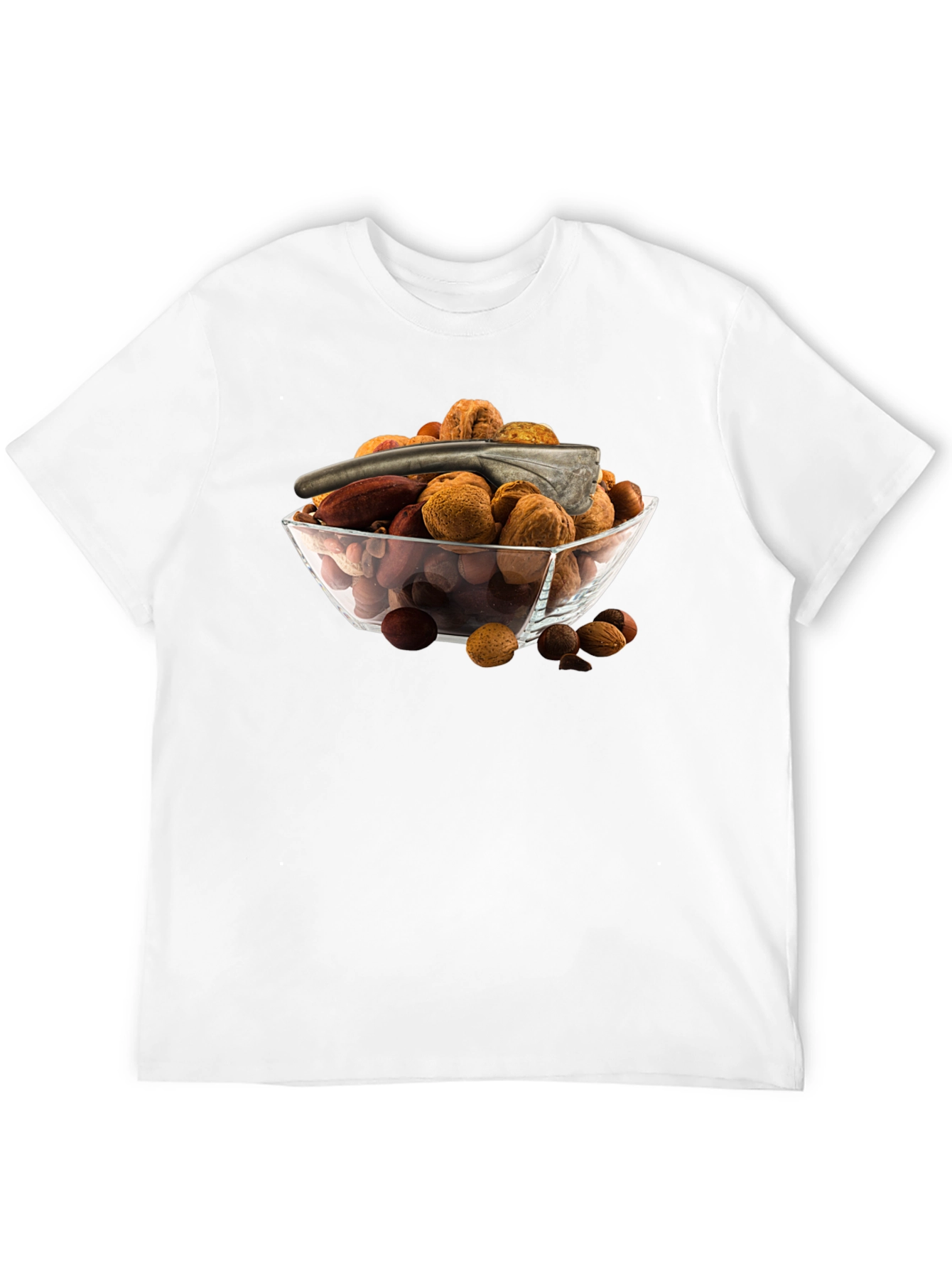 Camiseta Negra con Bol de Frutos Secos