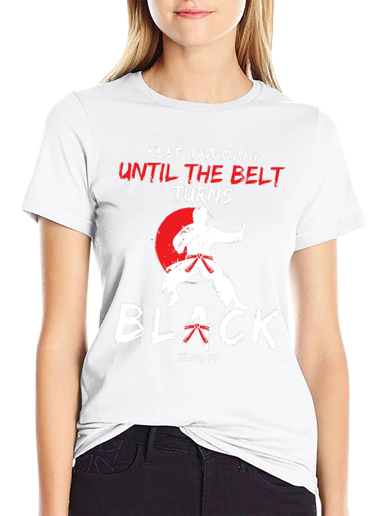 Camiseta Kung Fu Cinturón Negro