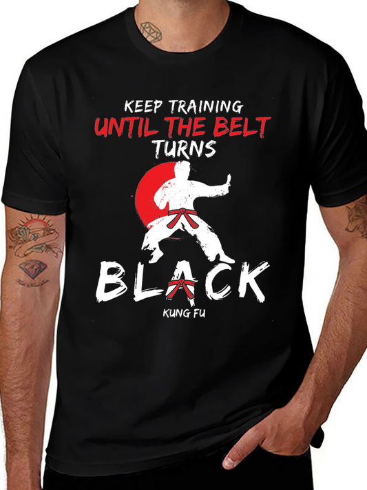 Camiseta Kung Fu Cinturón Negro