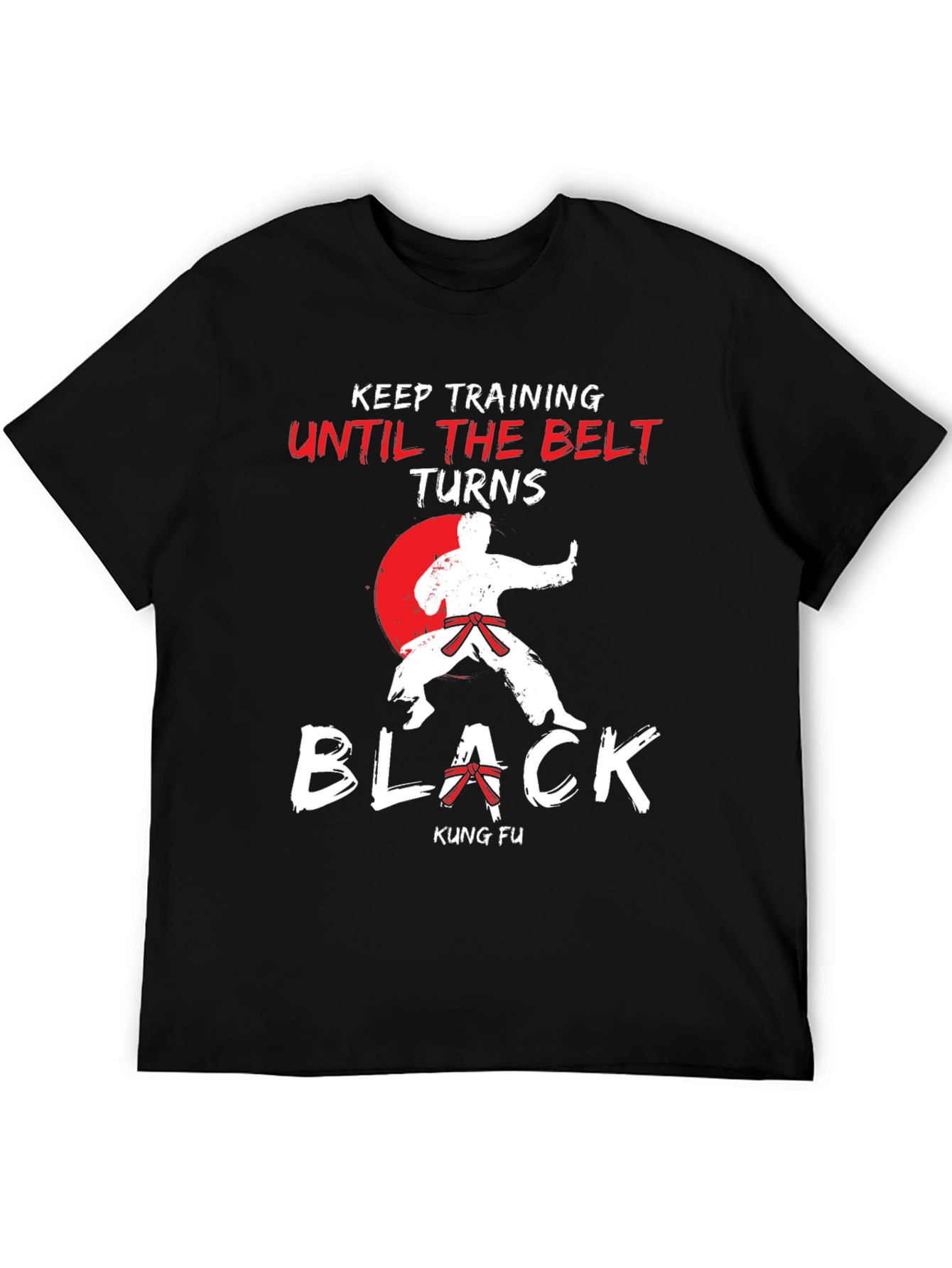 Camiseta Kung Fu Cinturón Negro
