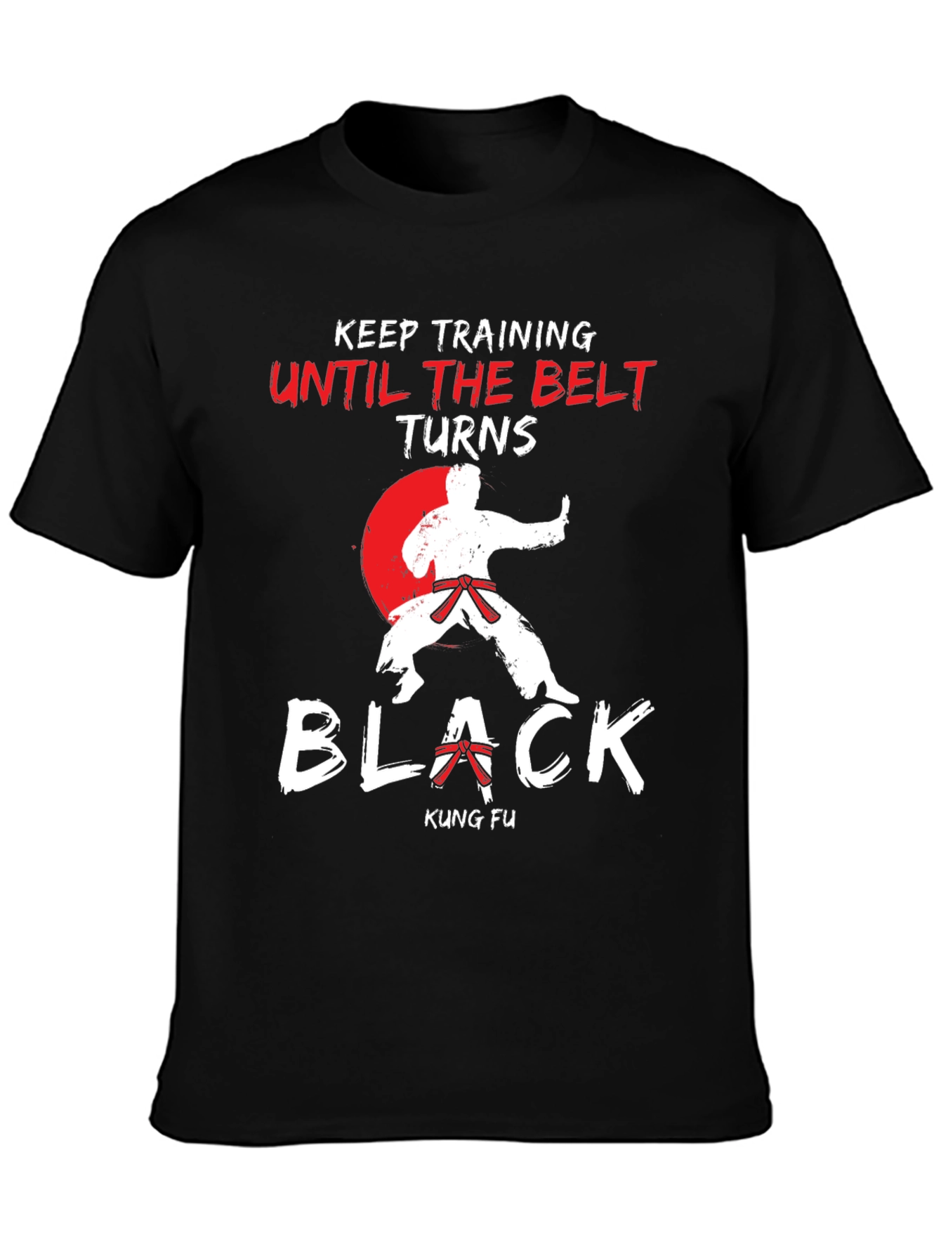 Camiseta Kung Fu Cinturón Negro