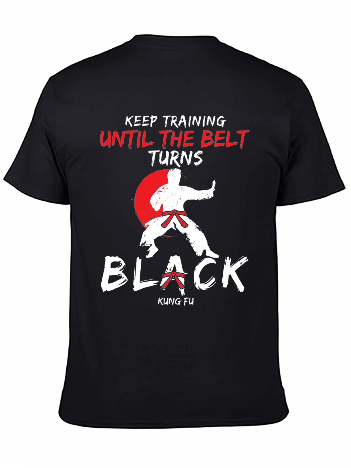 Camiseta Kung Fu Cinturón Negro