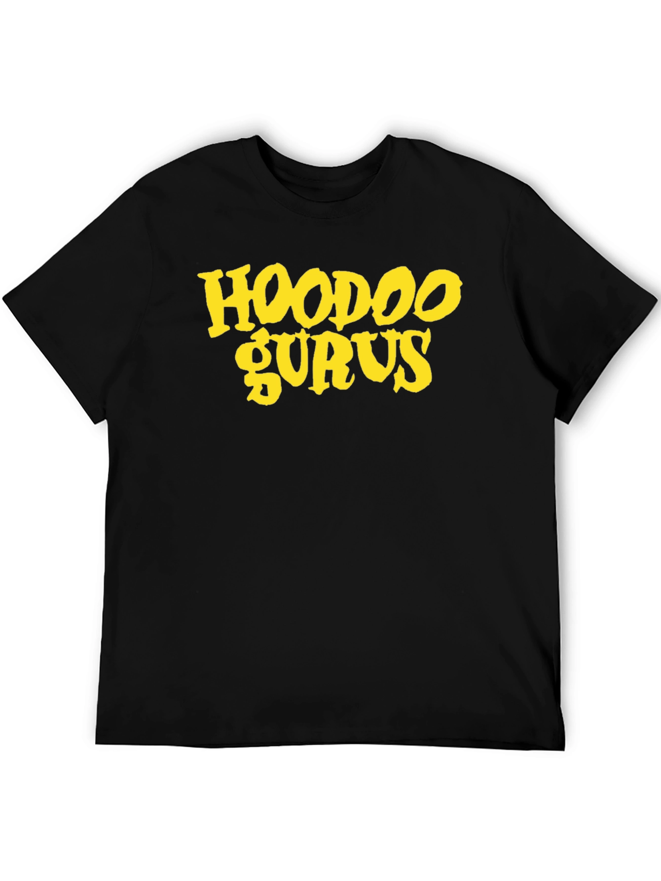 Camiseta Negra con Estampado Hoodoo Gurus