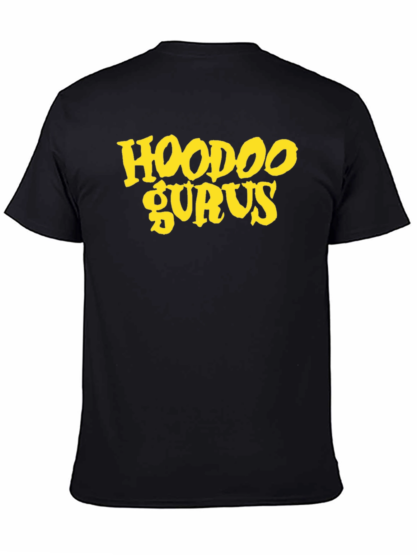 Camiseta Negra con Estampado Hoodoo Gurus