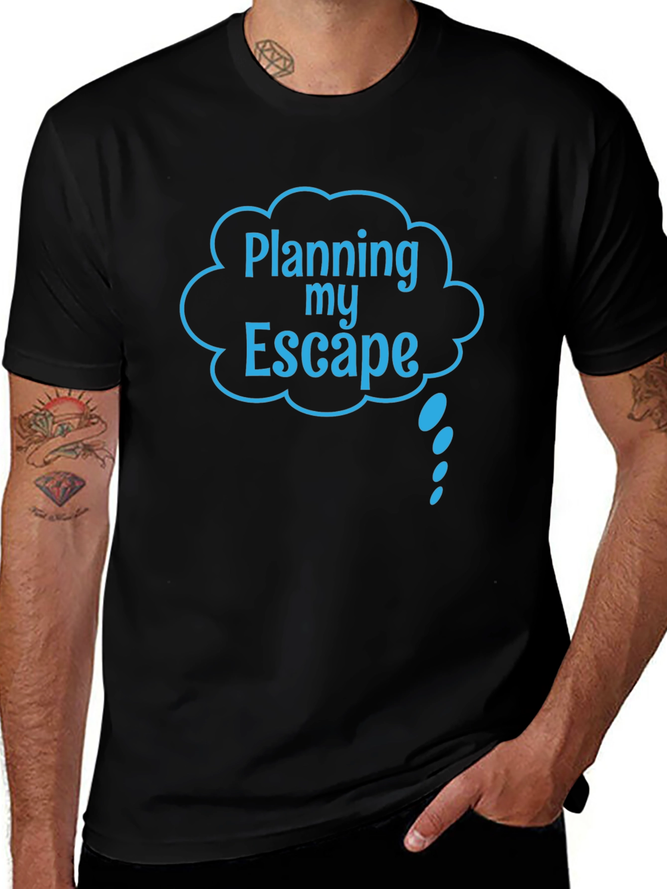 Camiseta Negra: Planning My Escape