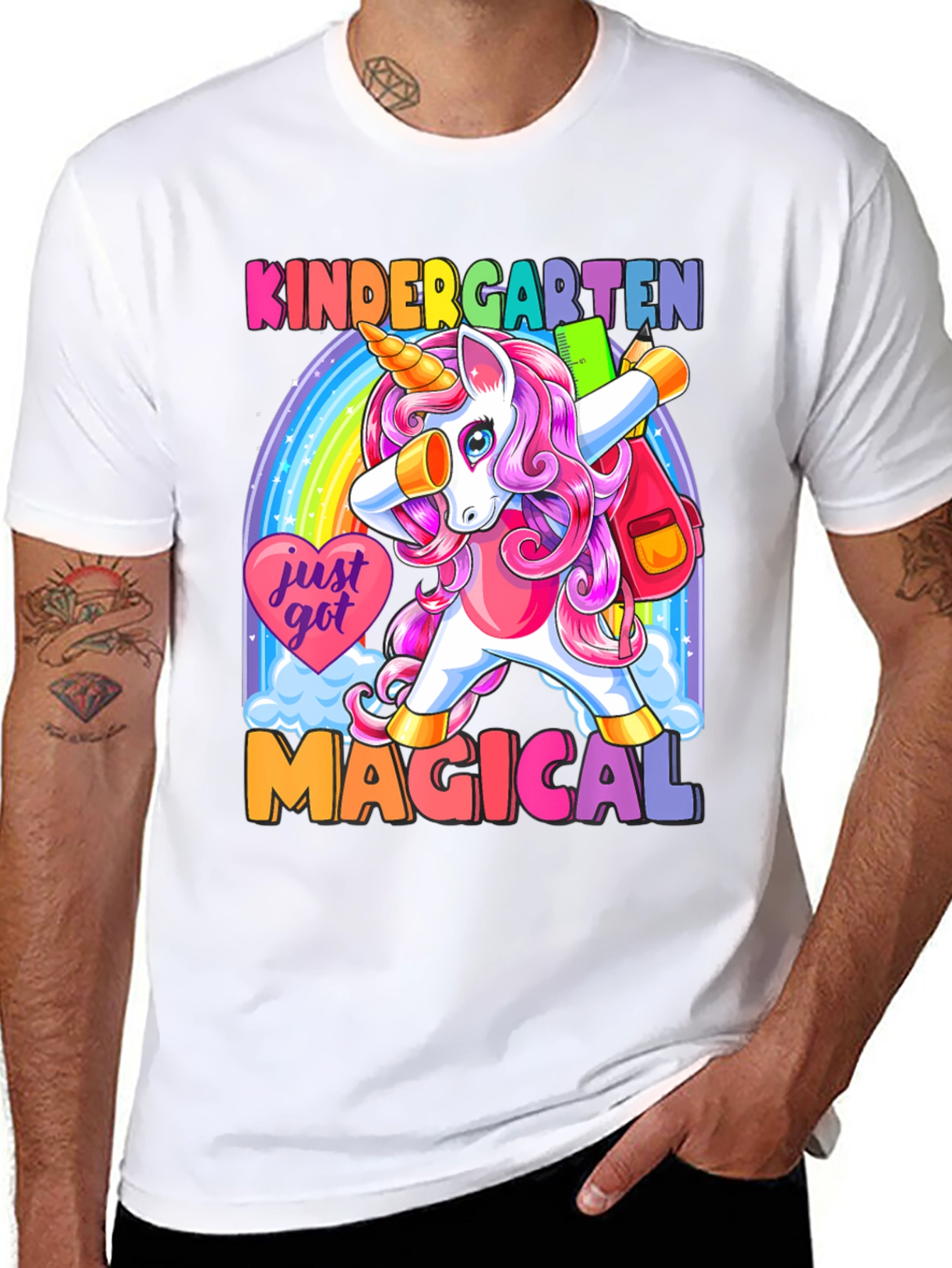 Camiseta Unicornio Mágico Kinder